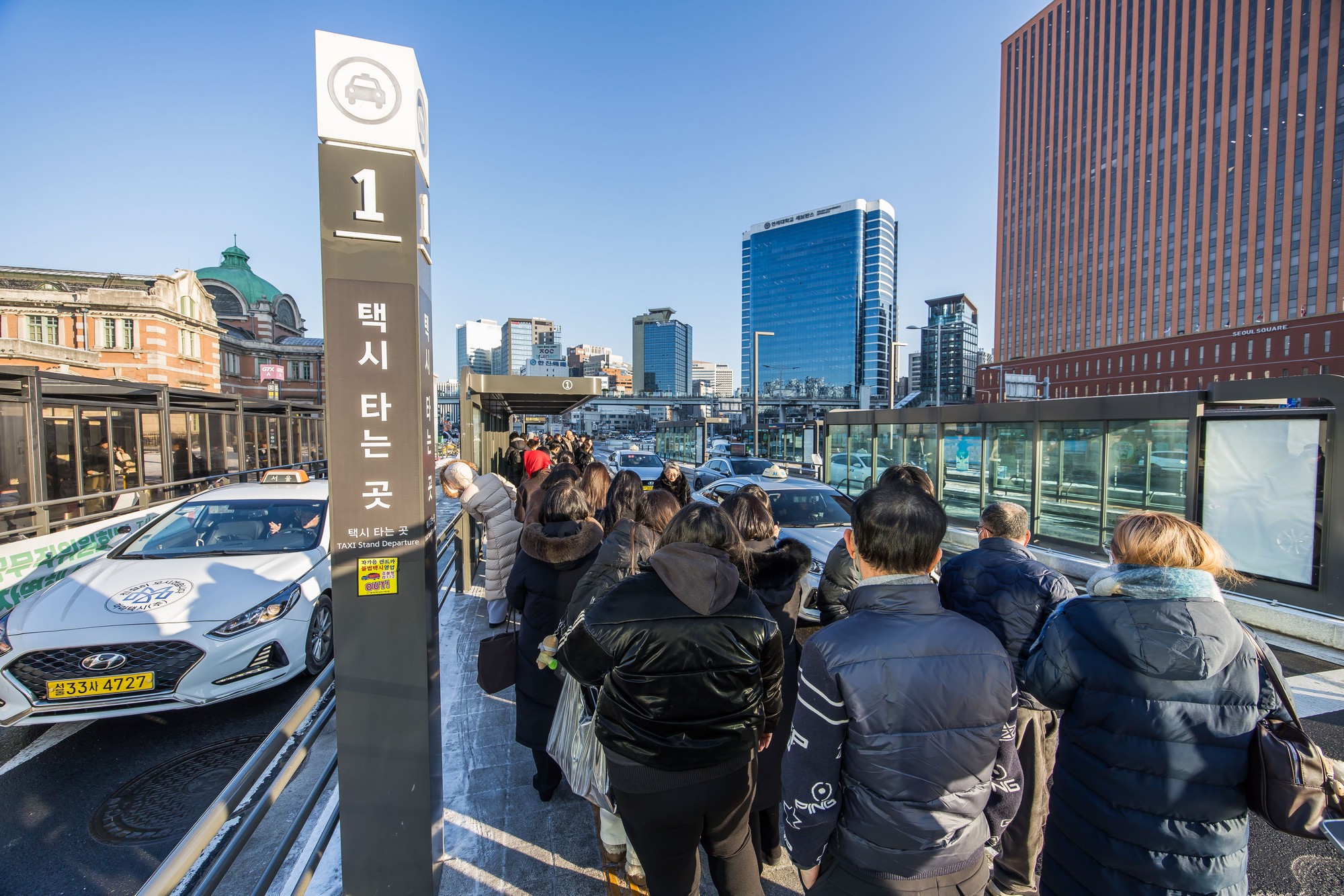 사회;세태;파업;노조파업;서울시내버스노동조합전면파업;서울시내버스파업;서울시내버스노조파업;서울역버스환승센터