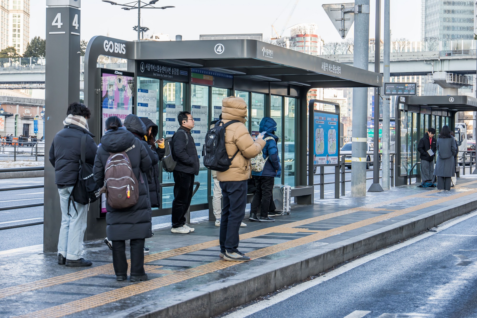 사회;세태;파업;노조파업;서울시내버스노동조합전면파업;서울시내버스파업;서울시내버스노조파업;서울역버스환승센터