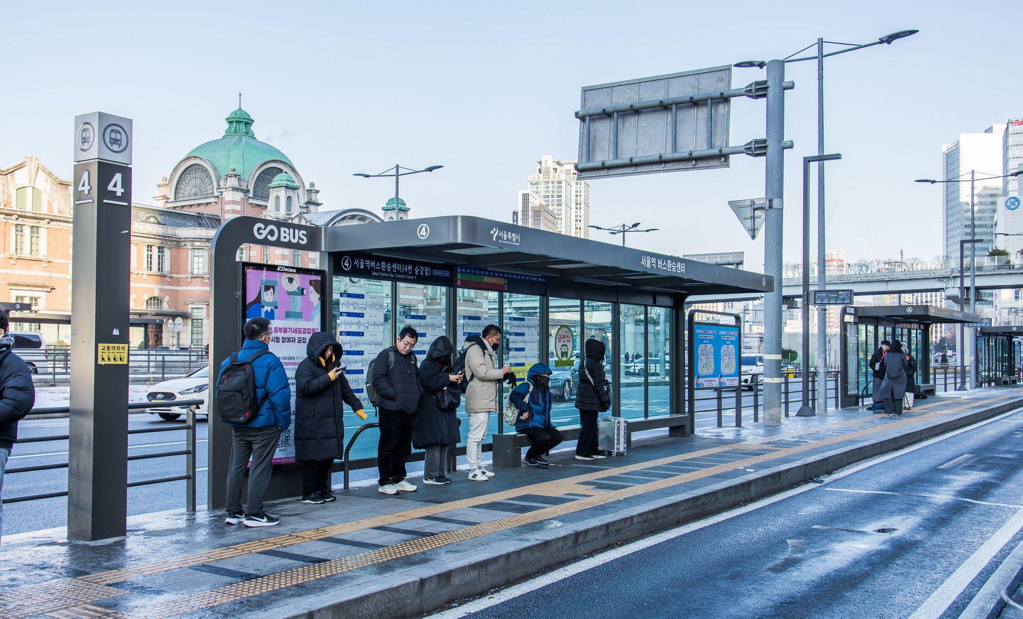 사회;세태;파업;노조파업;서울시내버스노동조합전면파업;서울시내버스파업;서울시내버스노조파업;서울역버스환승센터