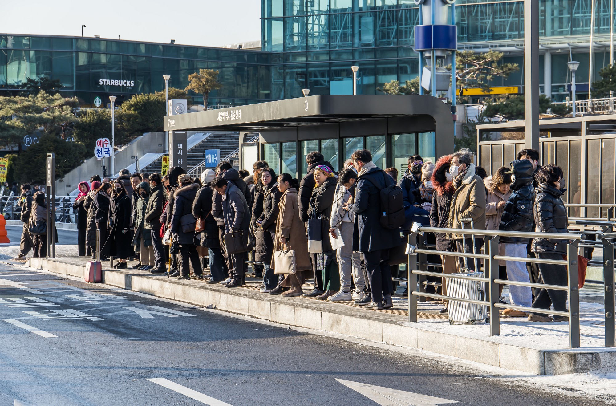 사회;세태;파업;노조파업;서울시내버스노동조합전면파업;서울시내버스파업;서울시내버스노조파업;서울역버스환승센터