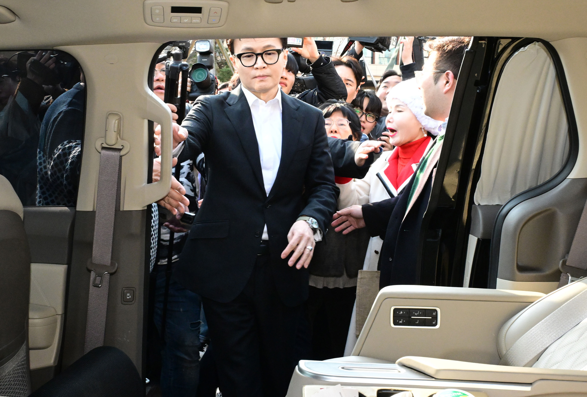 정치;국회;소통관;한동훈;제명;기자회견