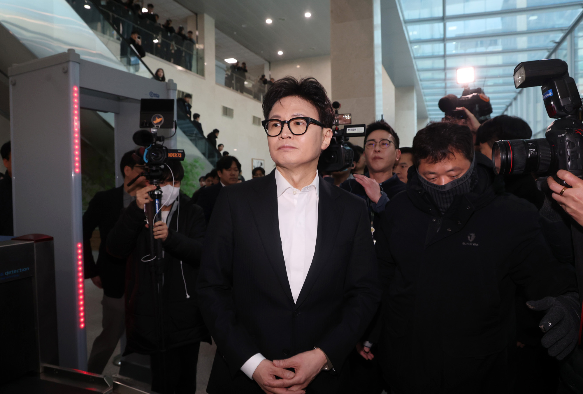 정치;국회;소통관;한동훈;제명;기자회견