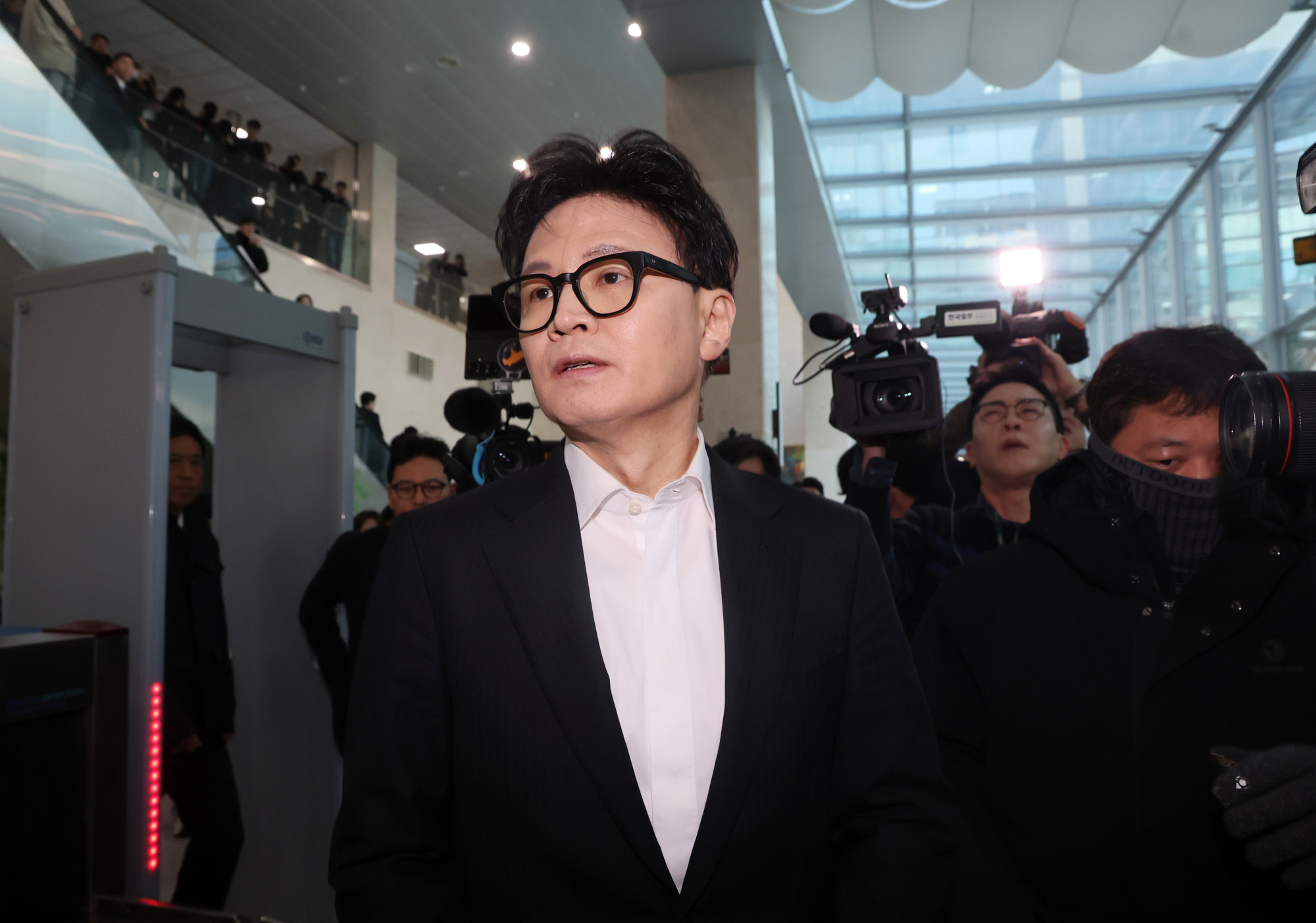 정치;국회;소통관;한동훈;제명;기자회견