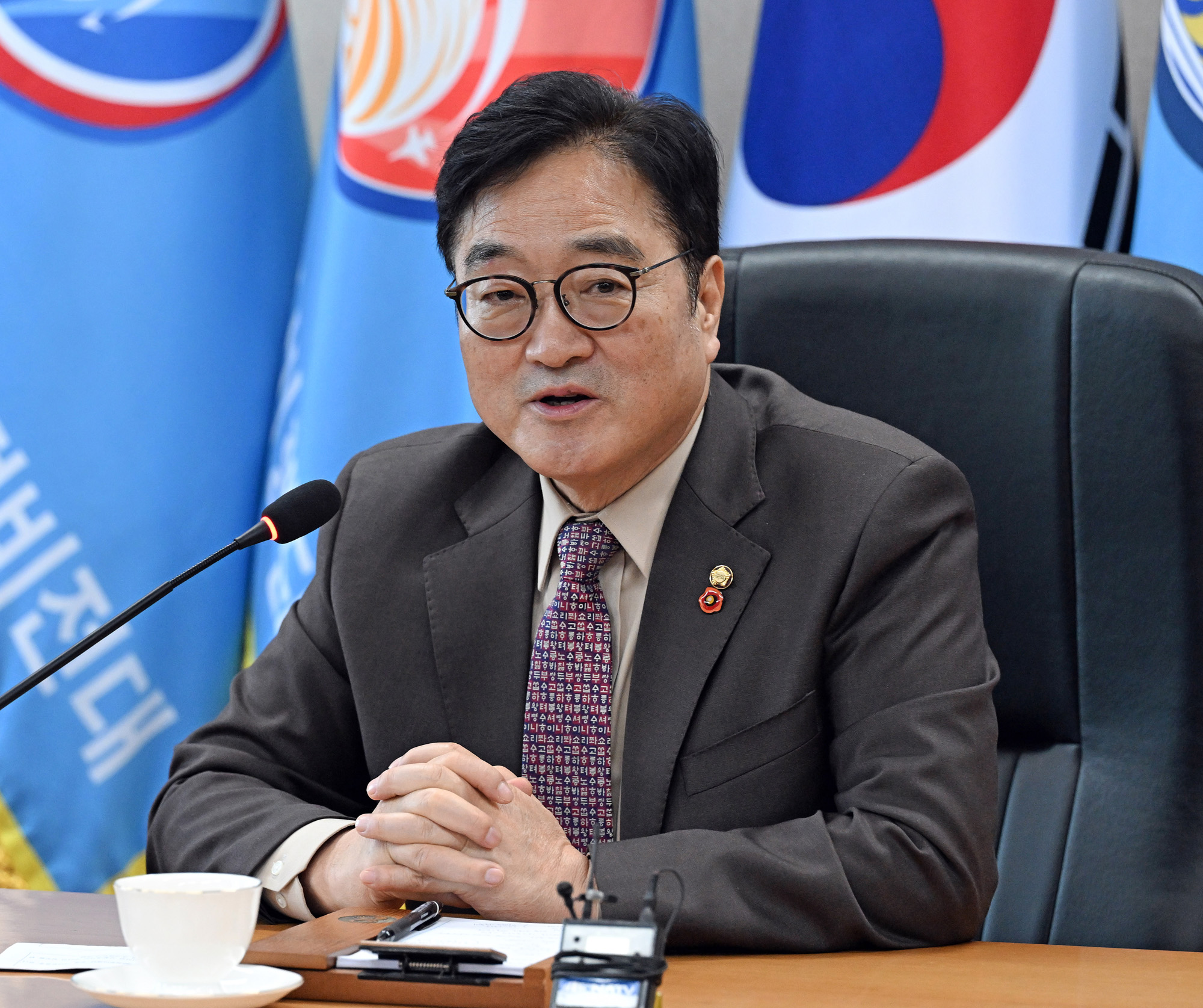 정치;국회;국회의장;우원식;전투비행단