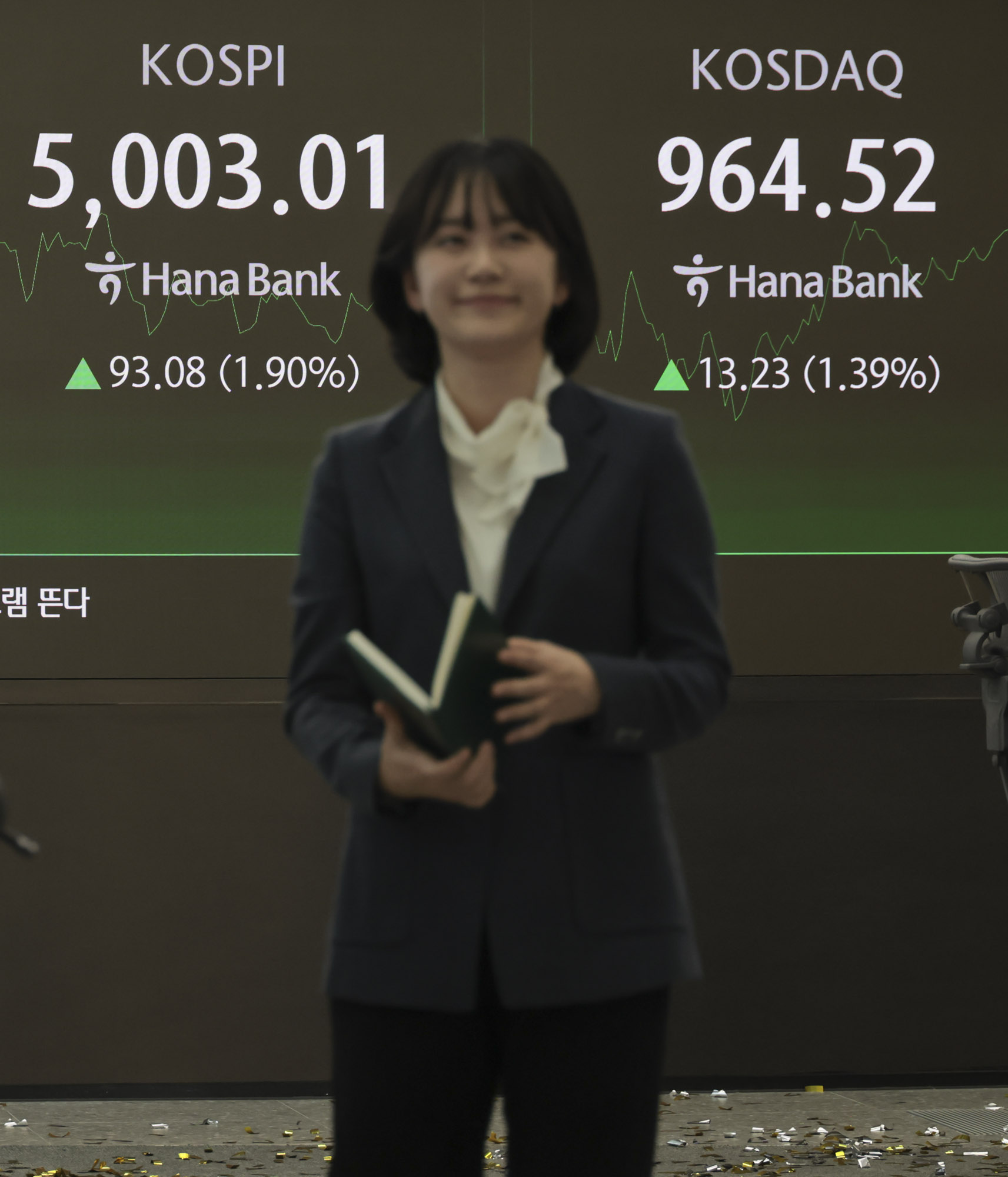 코스피지수;5천;오천;코스피5000;코스피5천;하나은행