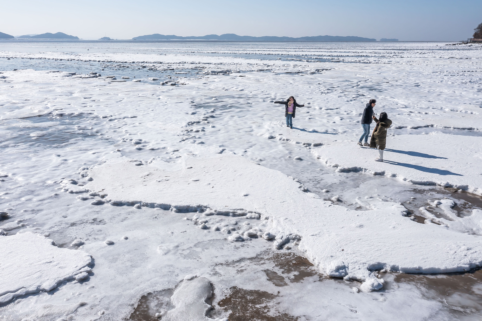 사회;세태;계절스케치;한파스케치;겨울스케치;겨울한파;동막해변한파;동막해수욕장한파