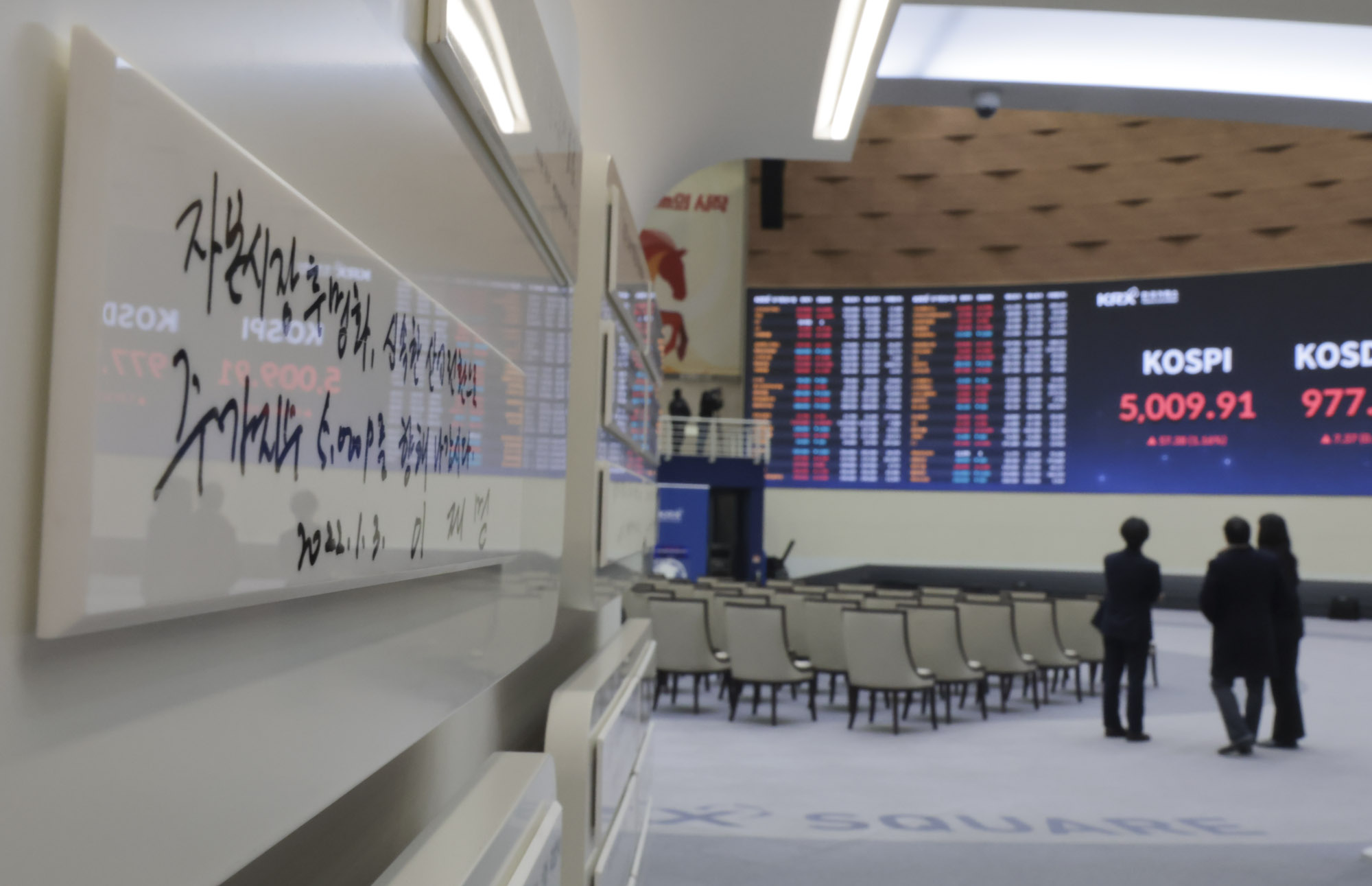 코피스;코스피5000;주가;딜링룸;한국거래소