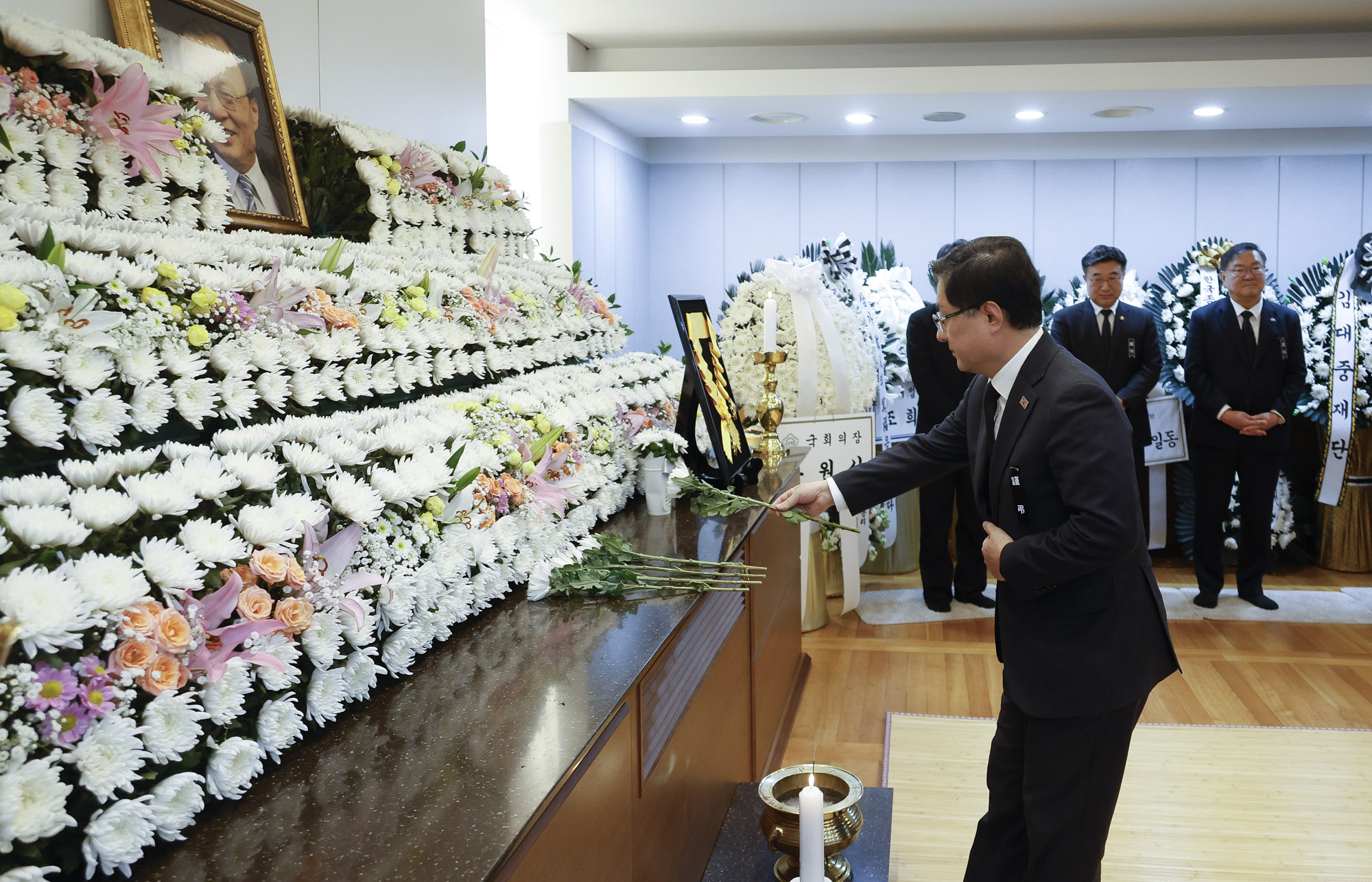 이해찬;이해찬장례식장;이해찬빈소;조문