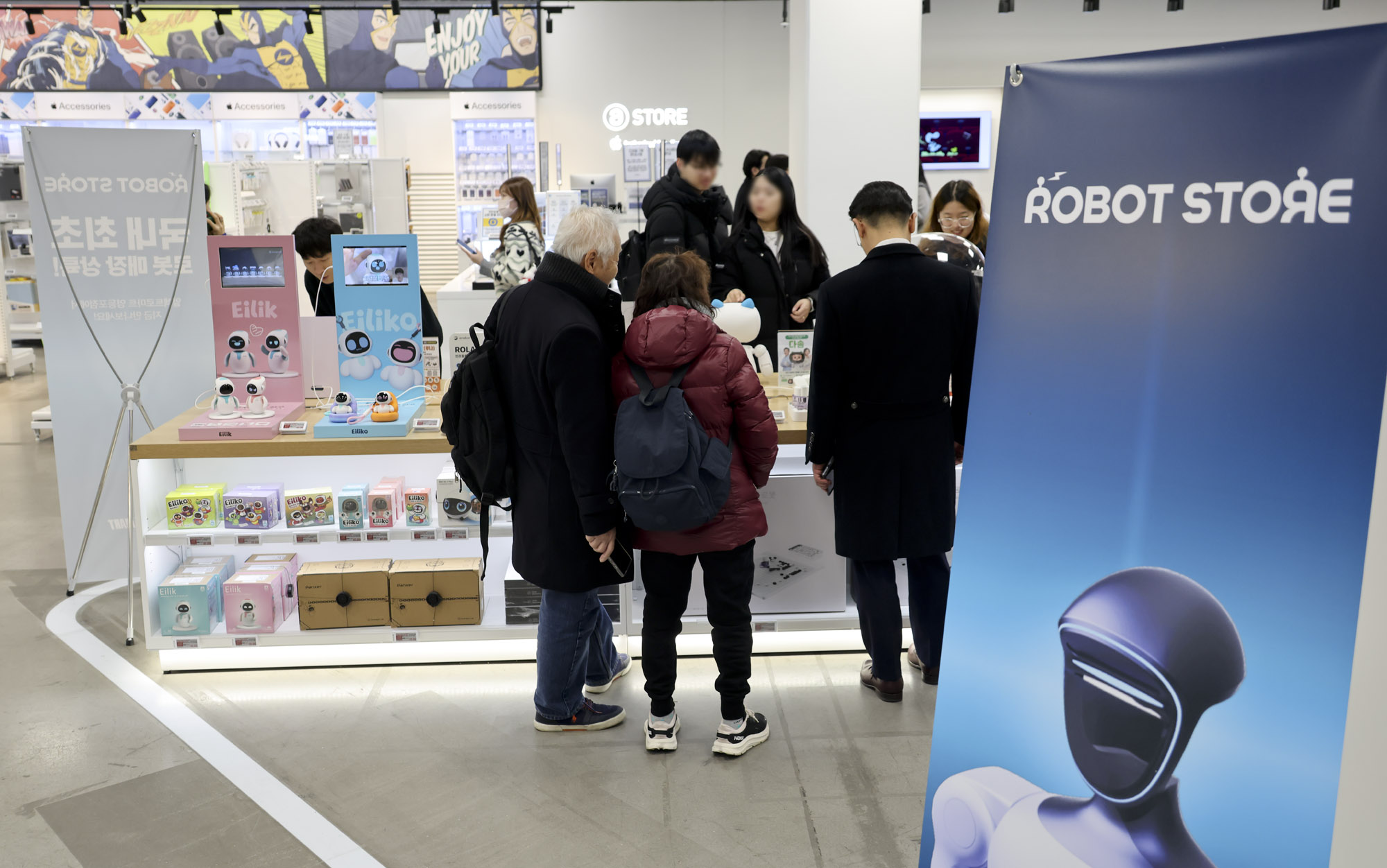 휴머노이드;로봇;로봇매장