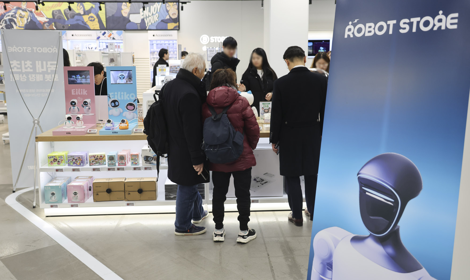 휴머노이드;로봇;로봇매장