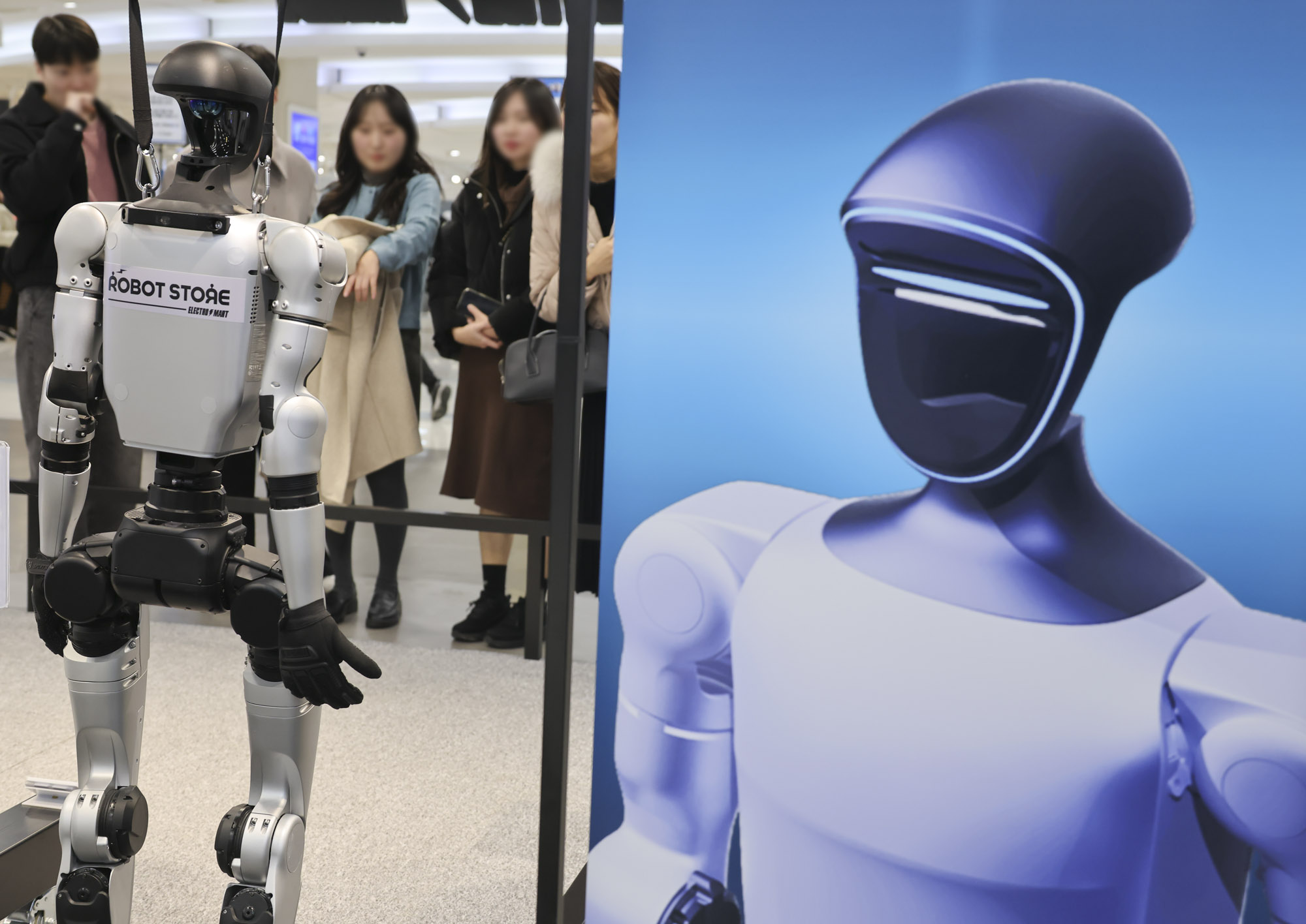 휴머노이드;로봇;로봇매장