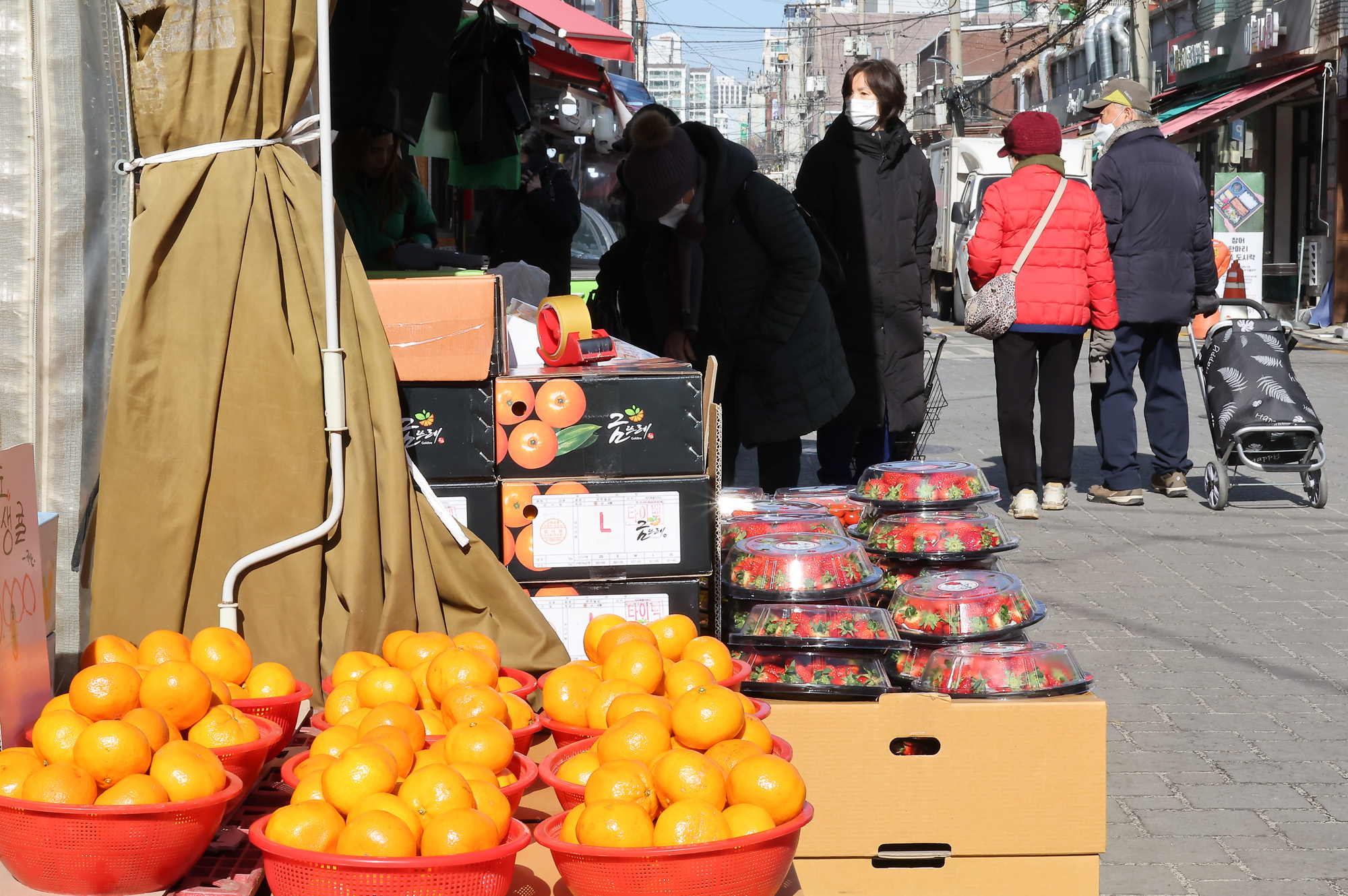 설;명절;수원;정자시장;시장;구정;쇼핑