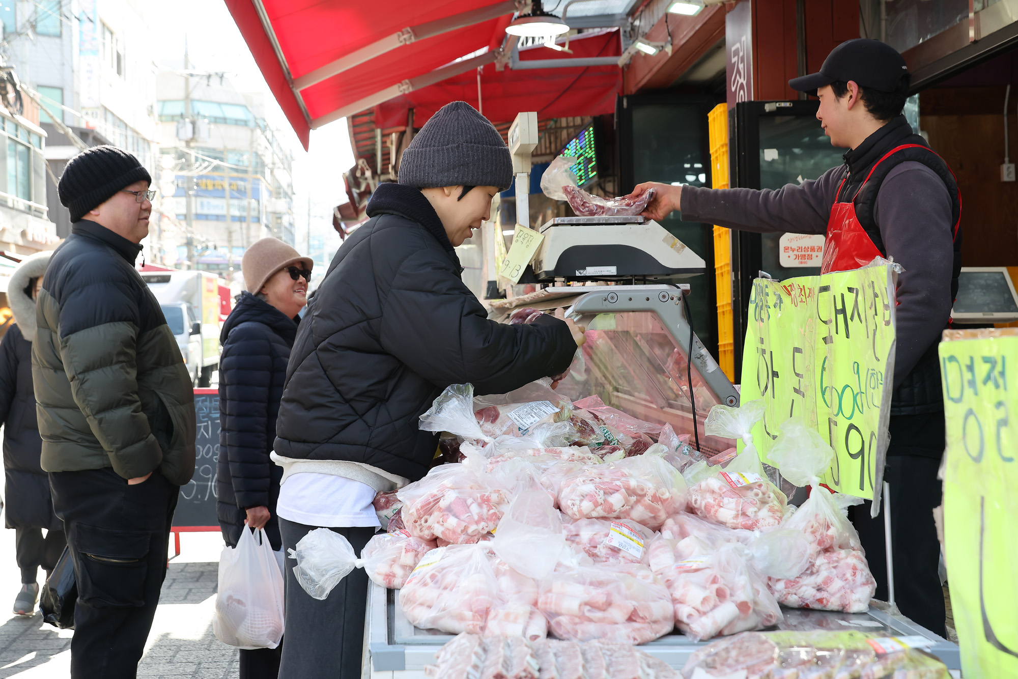 설;명절;수원;정자시장;시장;구정;쇼핑