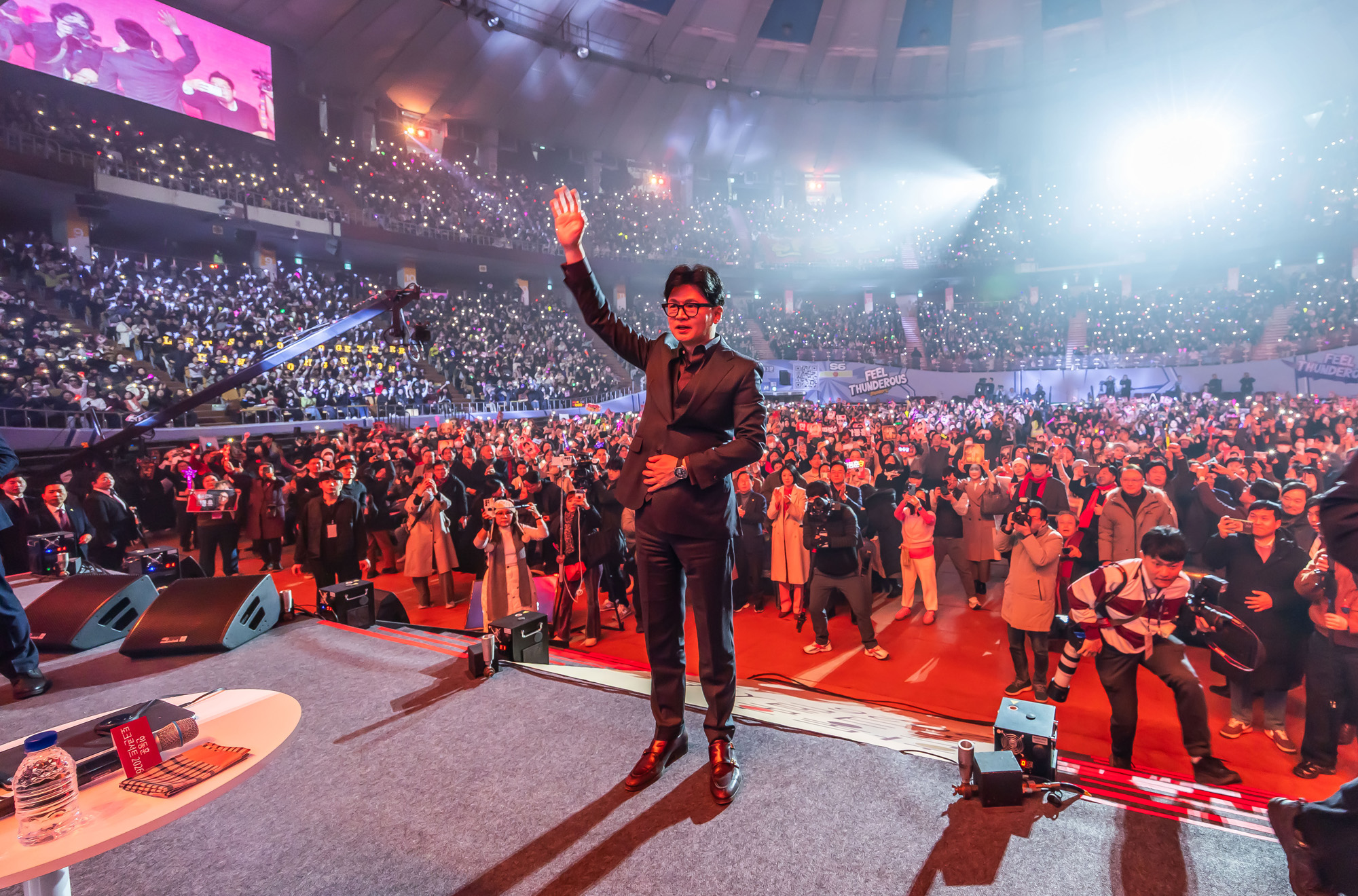 정치;인물;한동훈;한동훈토크콘서트;한동훈토크콘서트2026;잠실실내체육관;국민의힘한동훈전대표