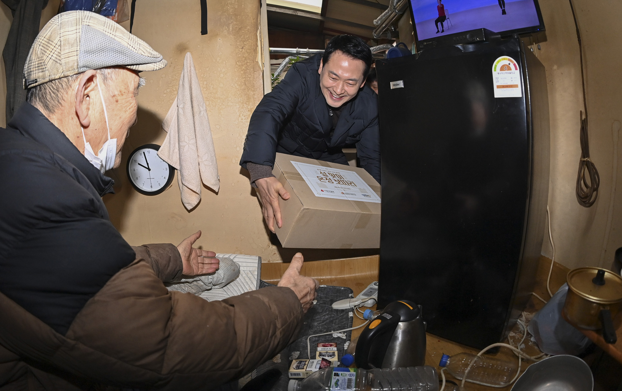 국민의힘;장동혁 대표;약자;동행위원회;설맞이;봉사활동