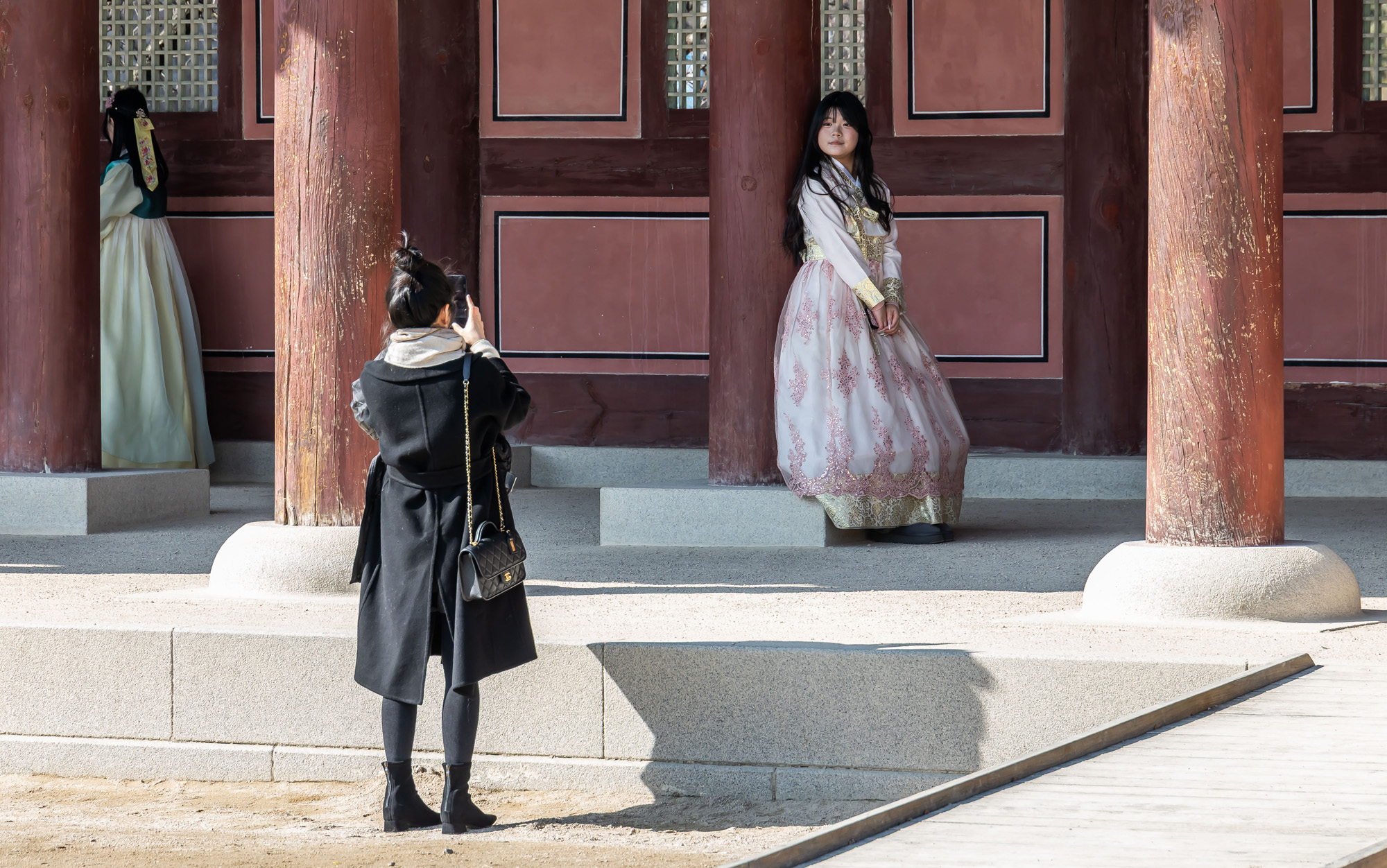 사회;세태;경복궁;설연휴경복궁무료개방;설연휴인파스케치;경복궁관람객인파스케치