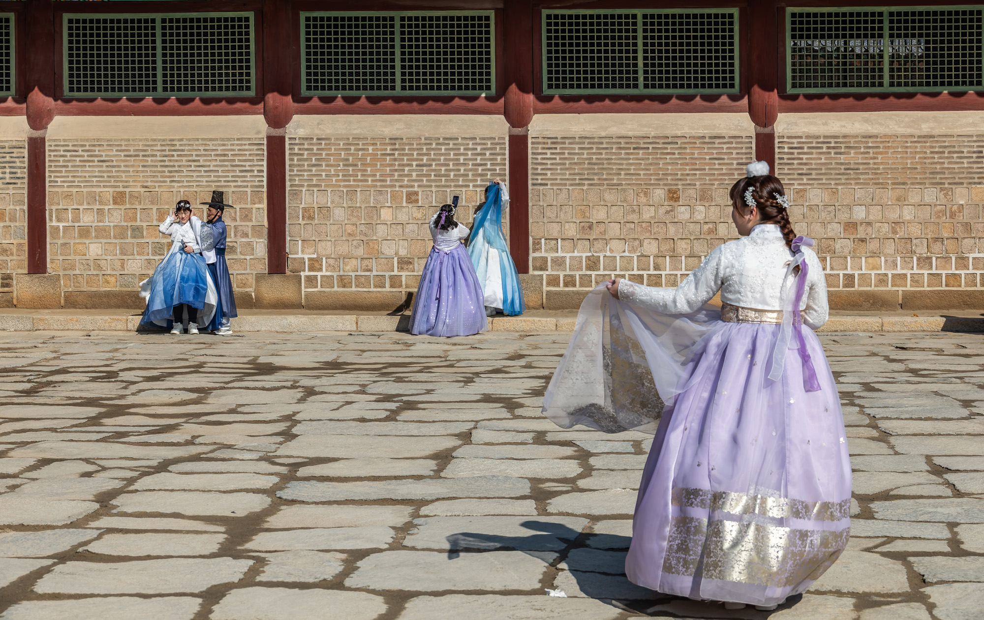 사회;세태;경복궁;설연휴경복궁무료개방;설연휴인파스케치;경복궁관람객인파스케치