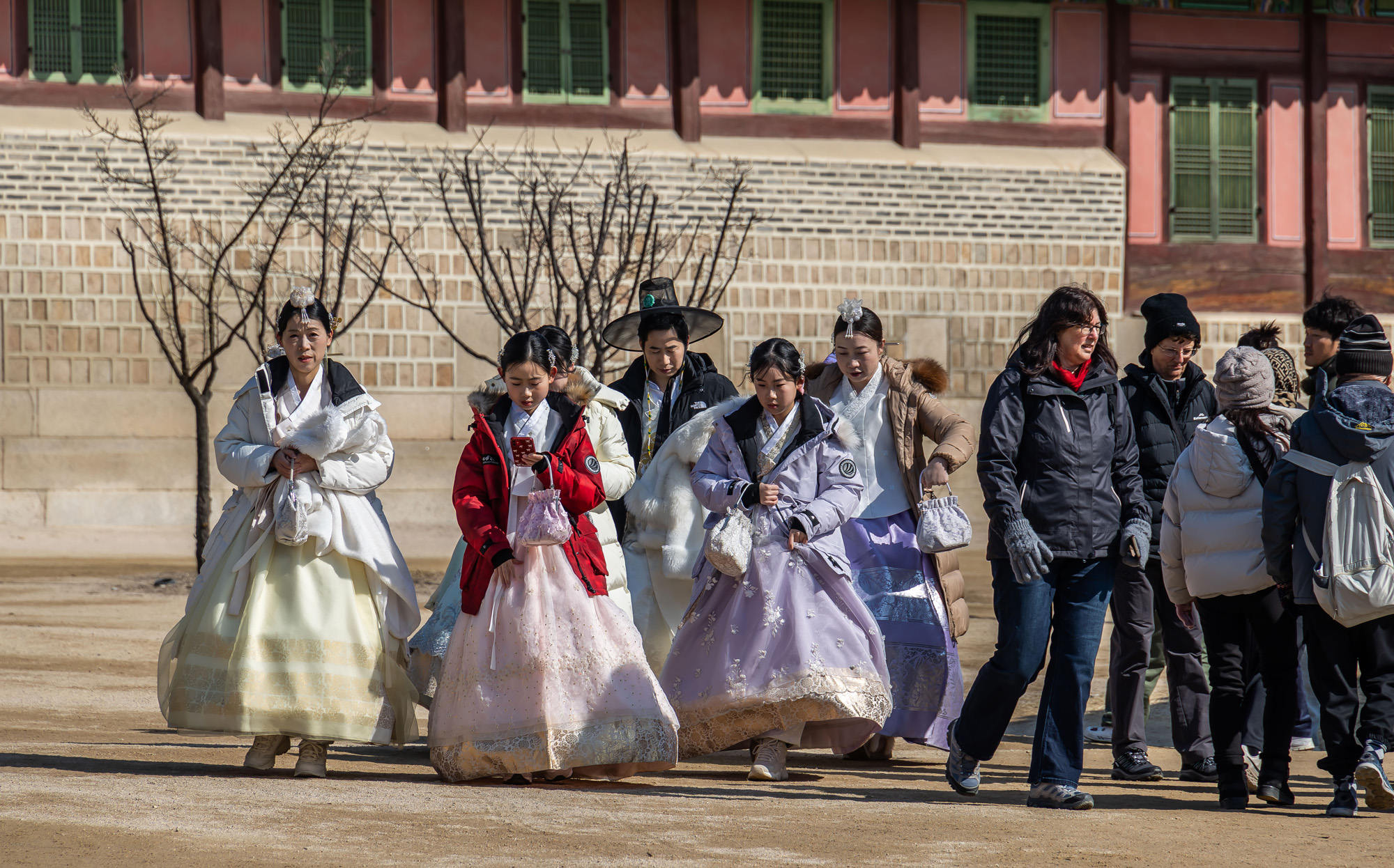 사회;세태;경복궁;설연휴경복궁무료개방;설연휴인파스케치;경복궁관람객인파스케치