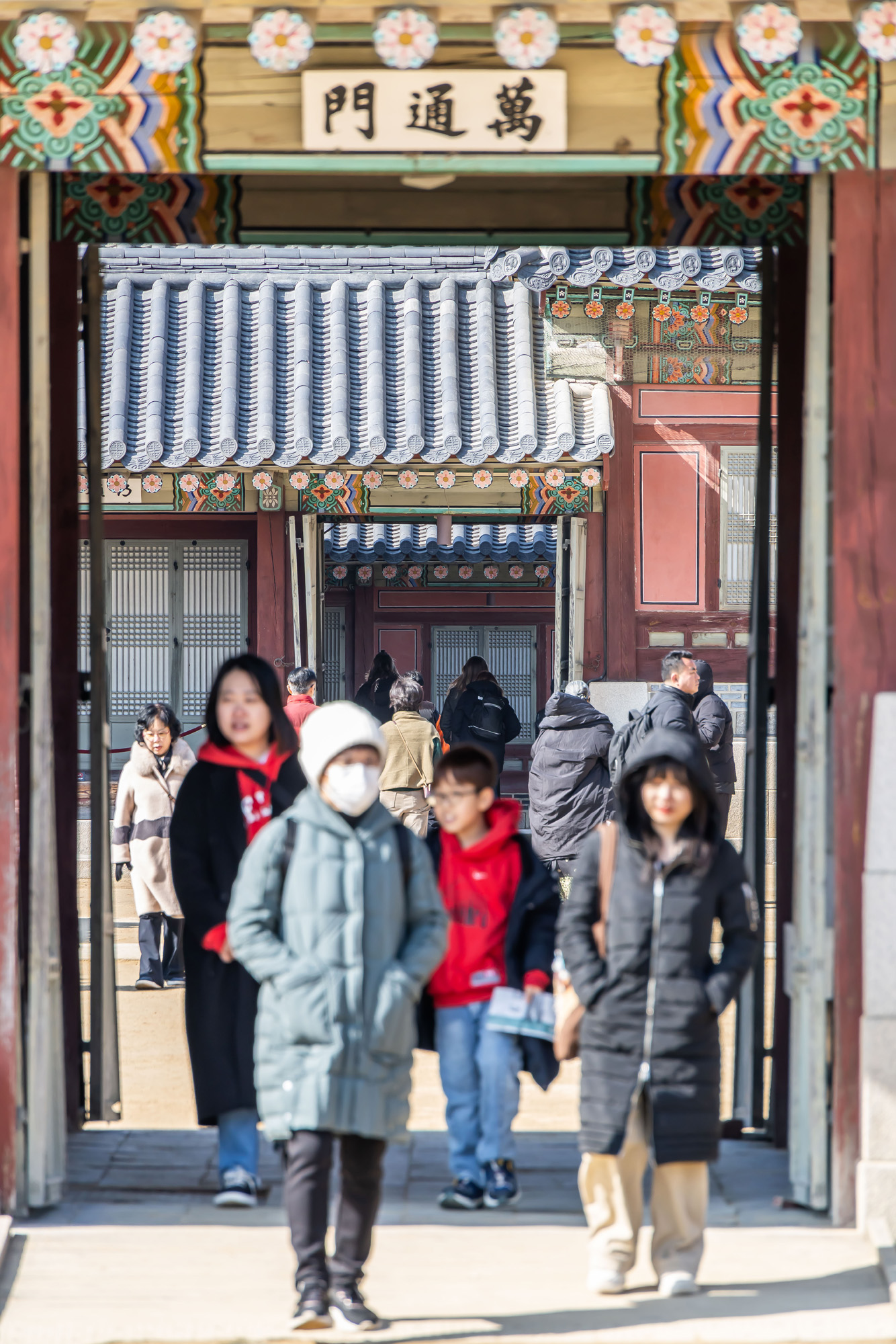 사회;세태;경복궁;설연휴경복궁무료개방;설연휴인파스케치;경복궁관람객인파스케치