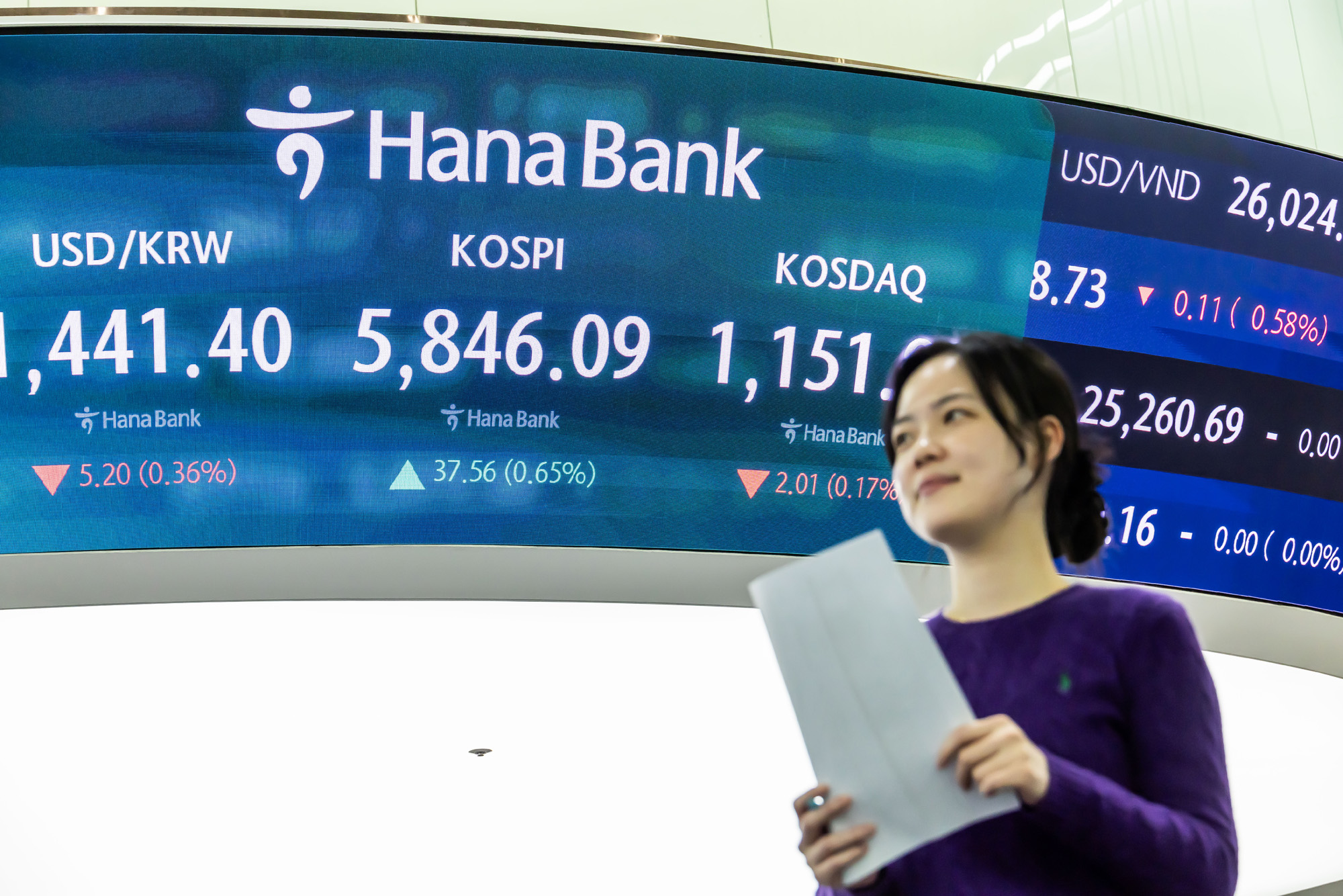 경제;주식;주가;코스피;KOSPI;코스피5800;하나은행딜링룸;코스피종가