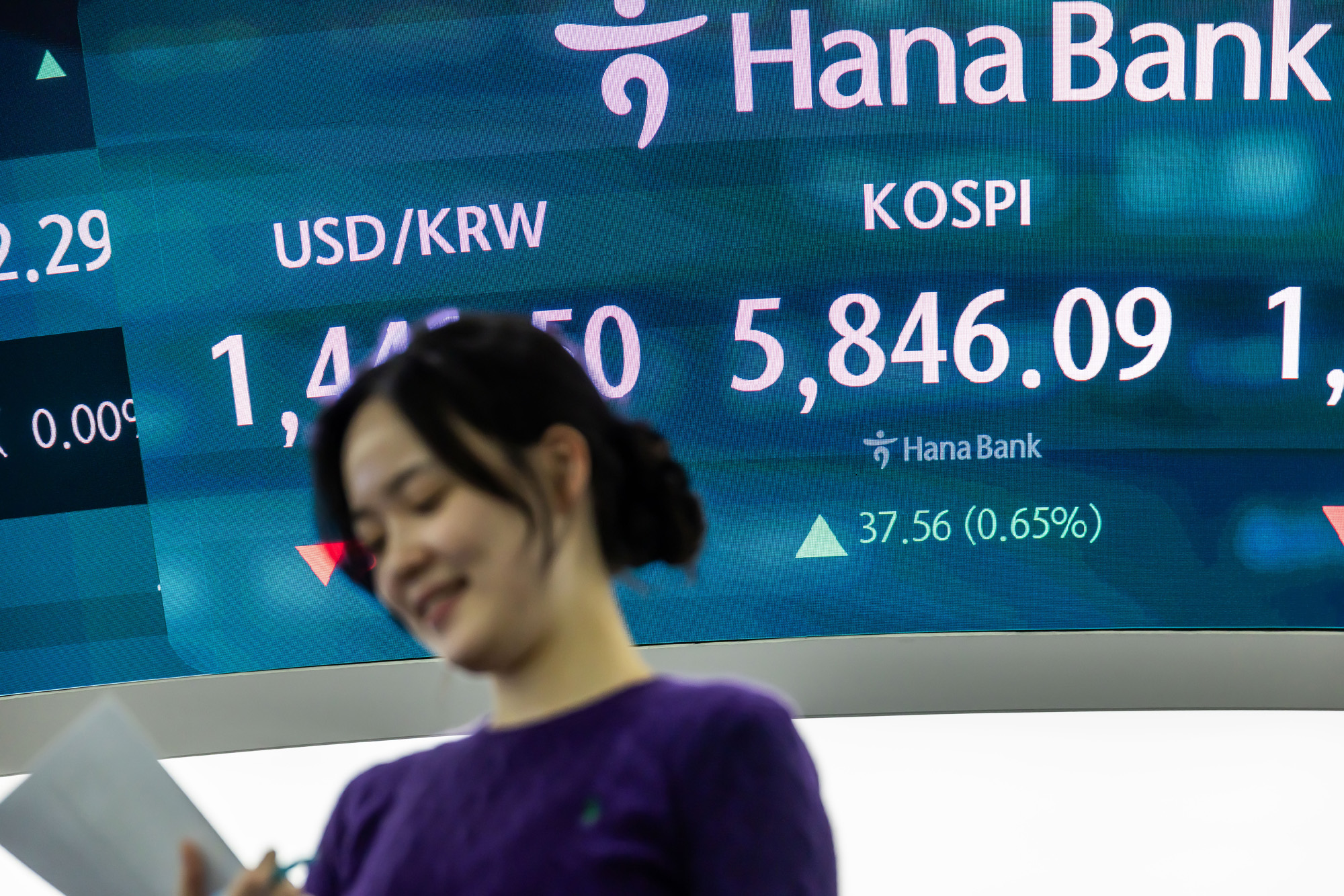 경제;주식;주가;코스피;KOSPI;코스피5800;하나은행딜링룸;코스피종가