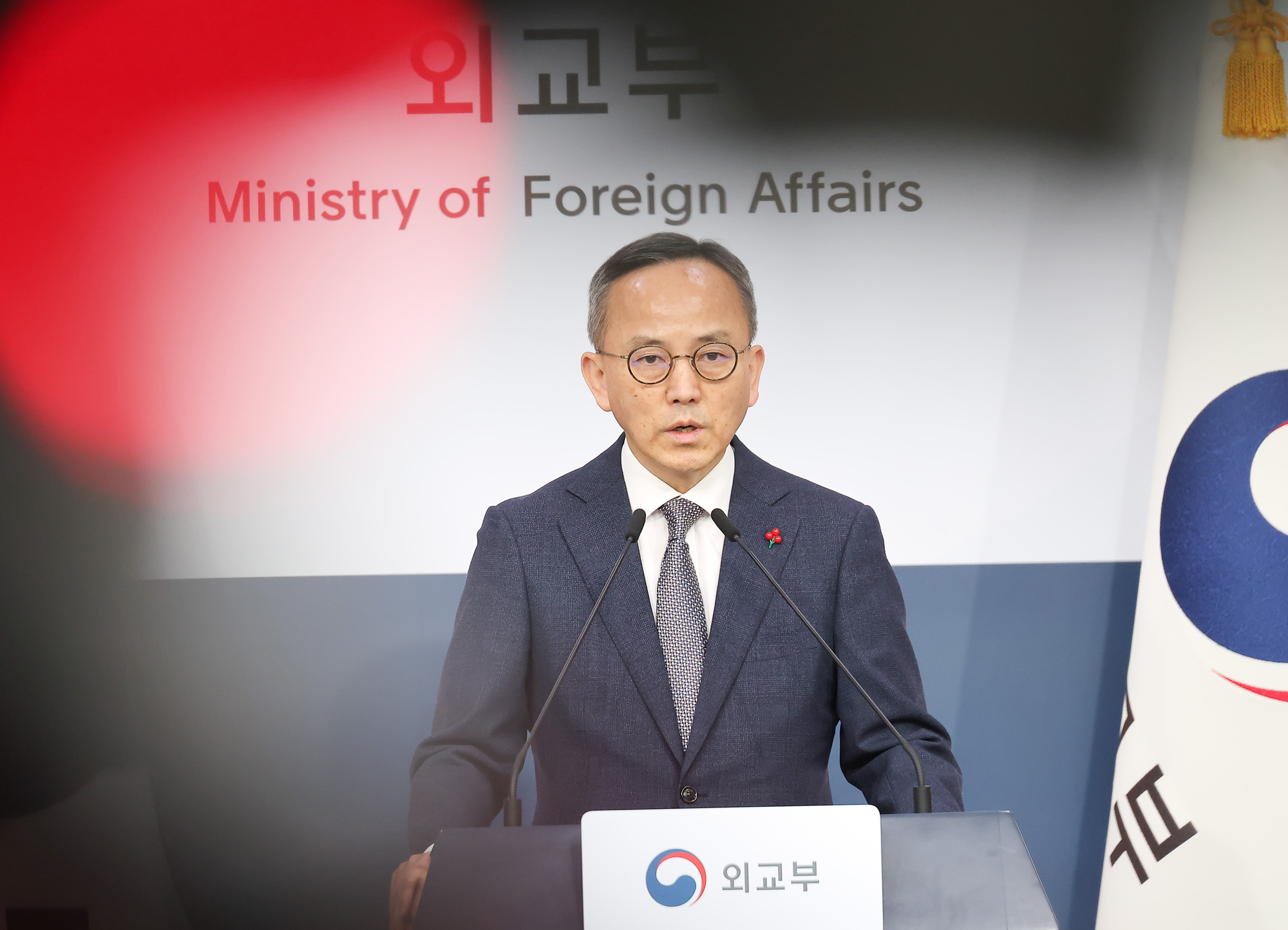 외교부;브리핑;박일;대변인