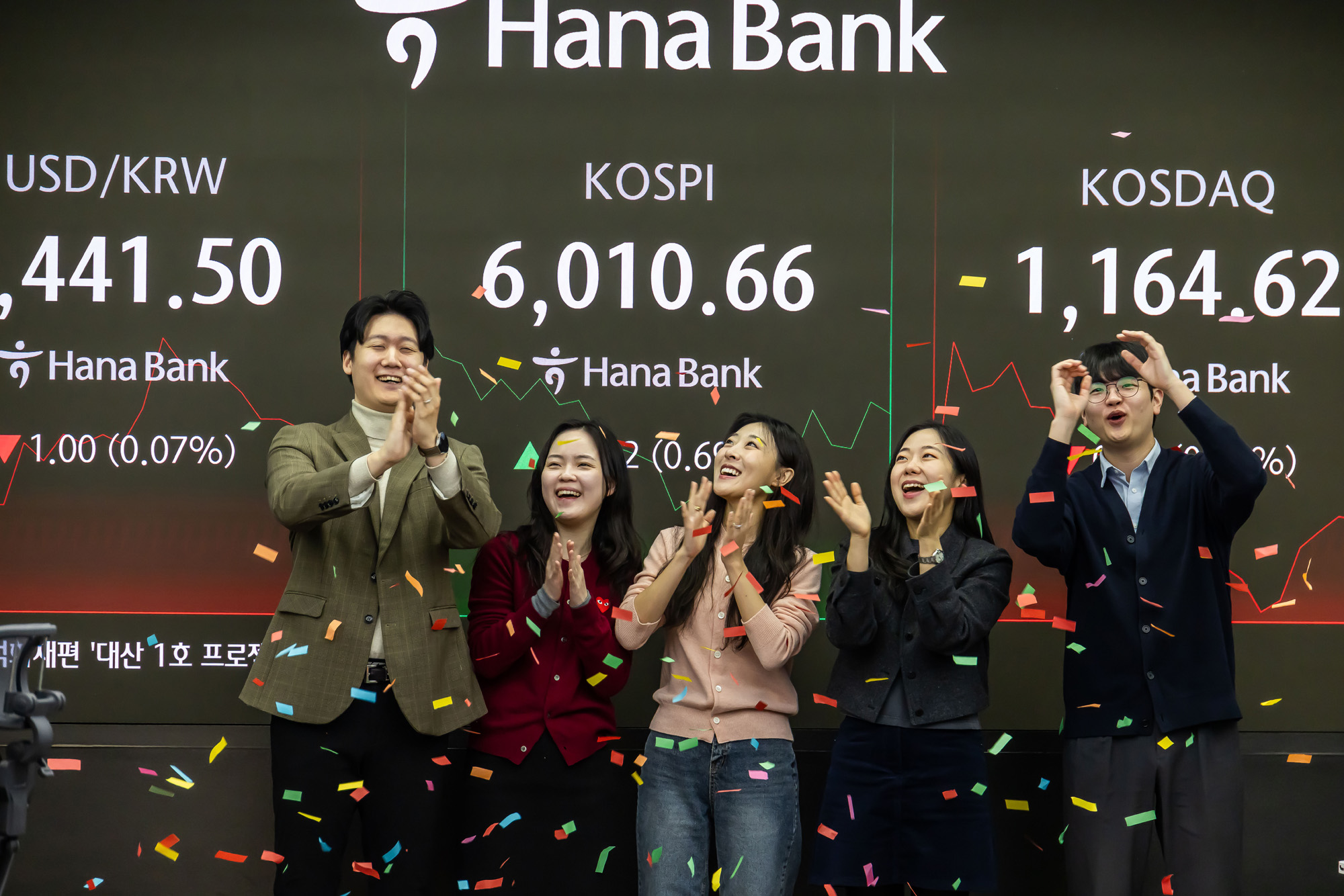경제;주식;주가;코스피;코스피6000;KOSPI;KOSPI6000;코스피6000돌파;하나은행딜링룸