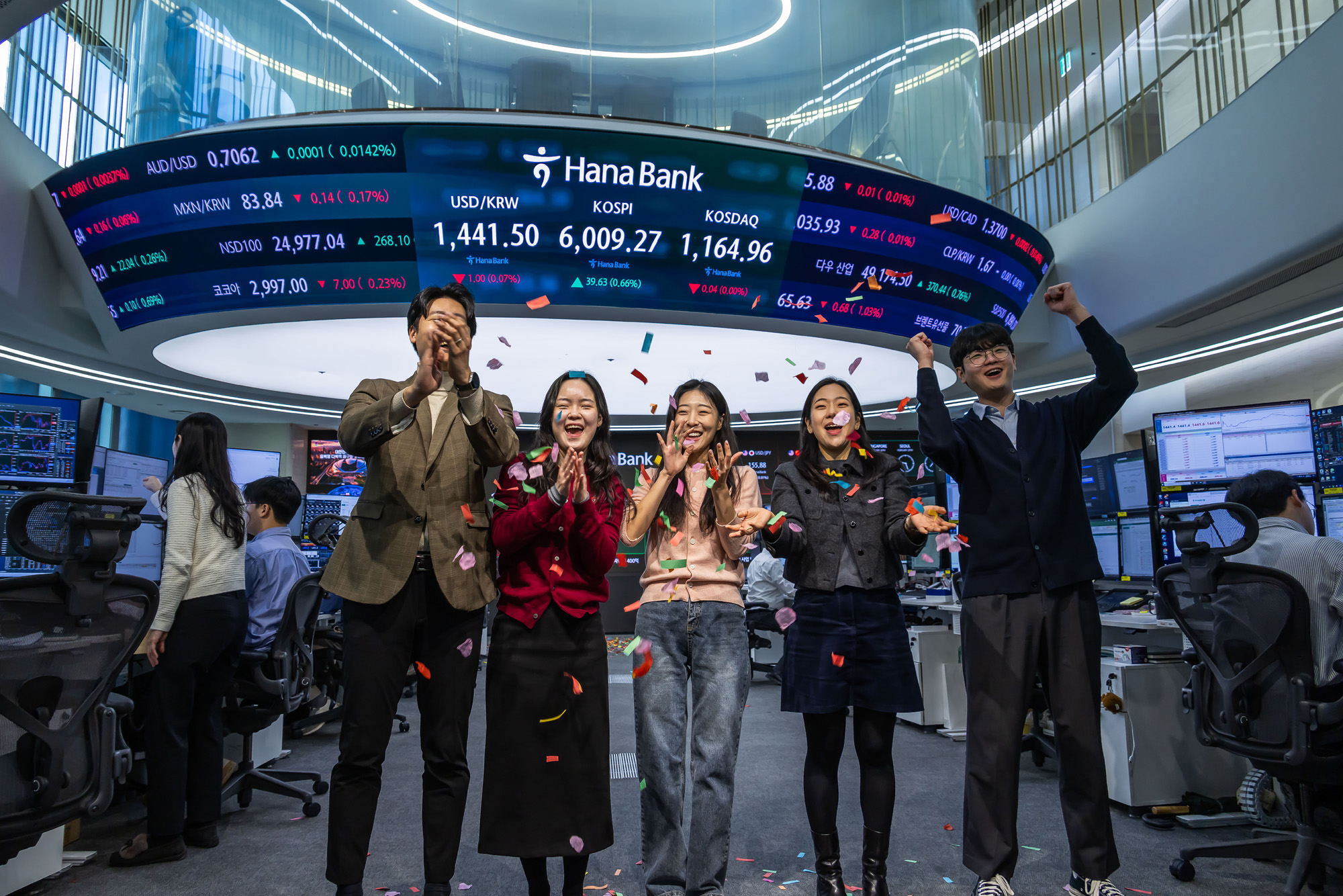 경제;주식;주가;코스피;코스피6000;KOSPI;KOSPI6000;코스피6000돌파;하나은행딜링룸