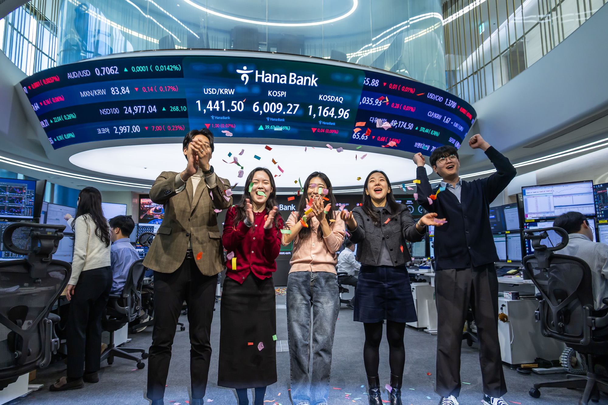 경제;주식;주가;코스피;코스피6000;KOSPI;KOSPI6000;코스피6000돌파;하나은행딜링룸