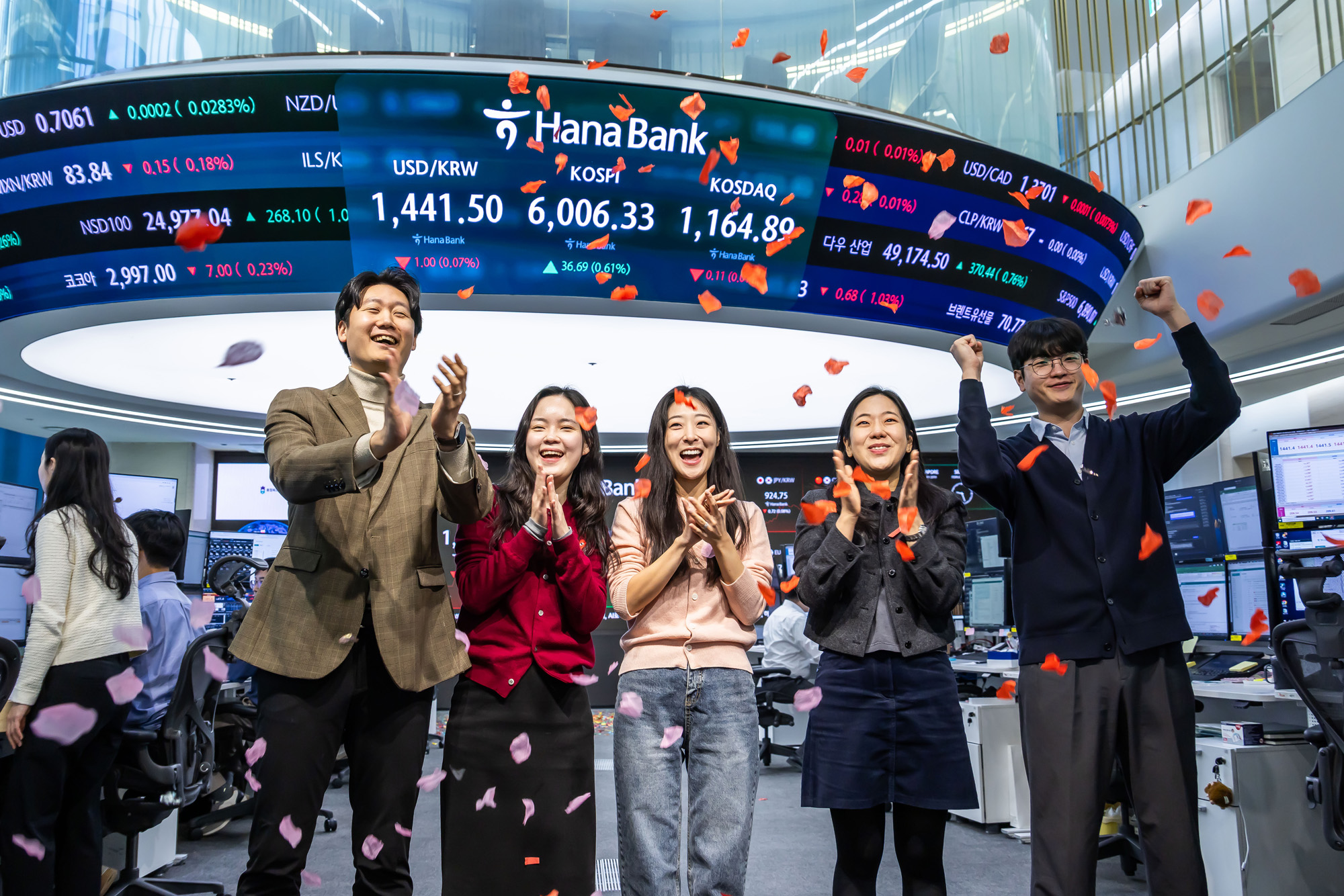 경제;주식;주가;코스피;코스피6000;KOSPI;KOSPI6000;코스피6000돌파;하나은행딜링룸