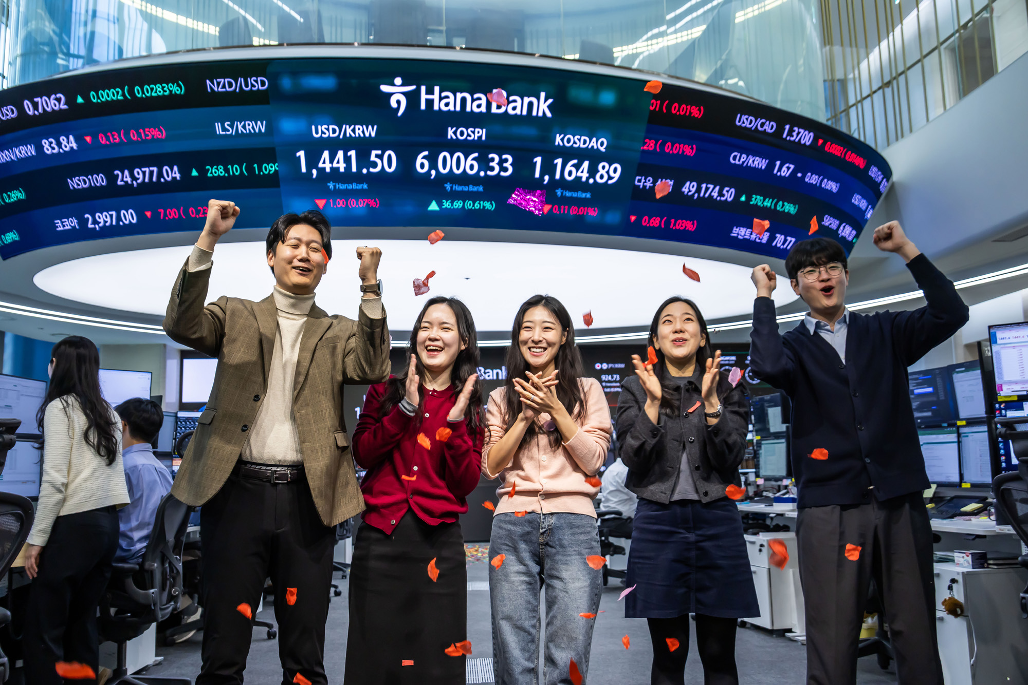 경제;주식;주가;코스피;코스피6000;KOSPI;KOSPI6000;코스피6000돌파;하나은행딜링룸