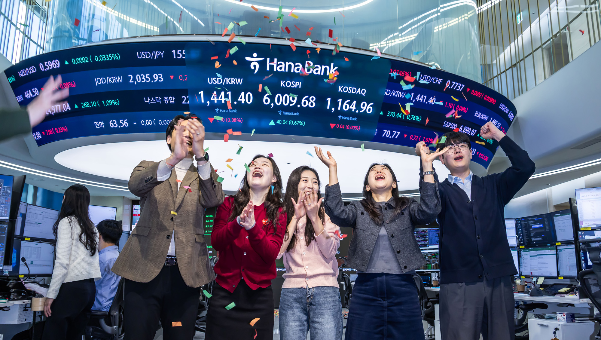 경제;주식;주가;코스피;코스피6000;KOSPI;KOSPI6000;코스피6000돌파;하나은행딜링룸