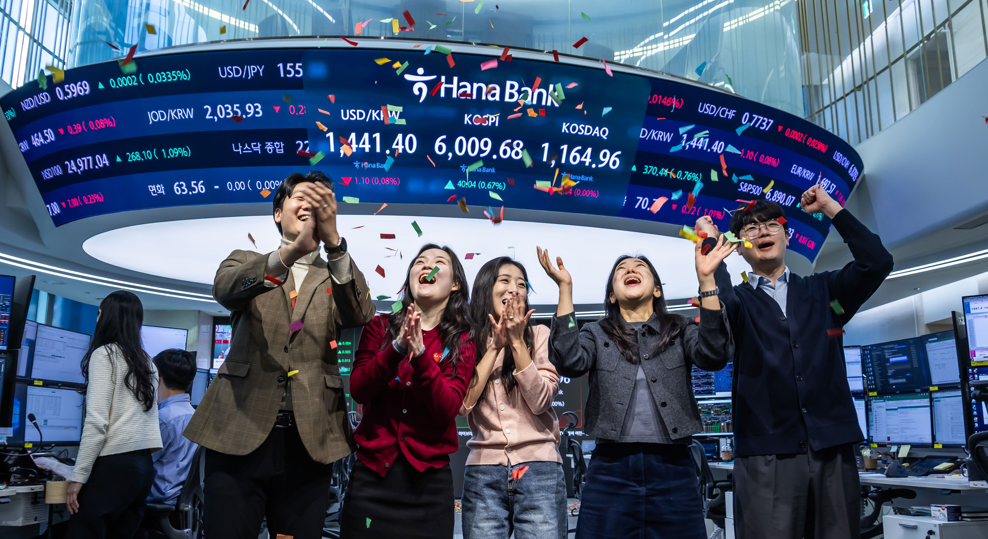 경제;주식;주가;코스피;코스피6000;KOSPI;KOSPI6000;코스피6000돌파;하나은행딜링룸