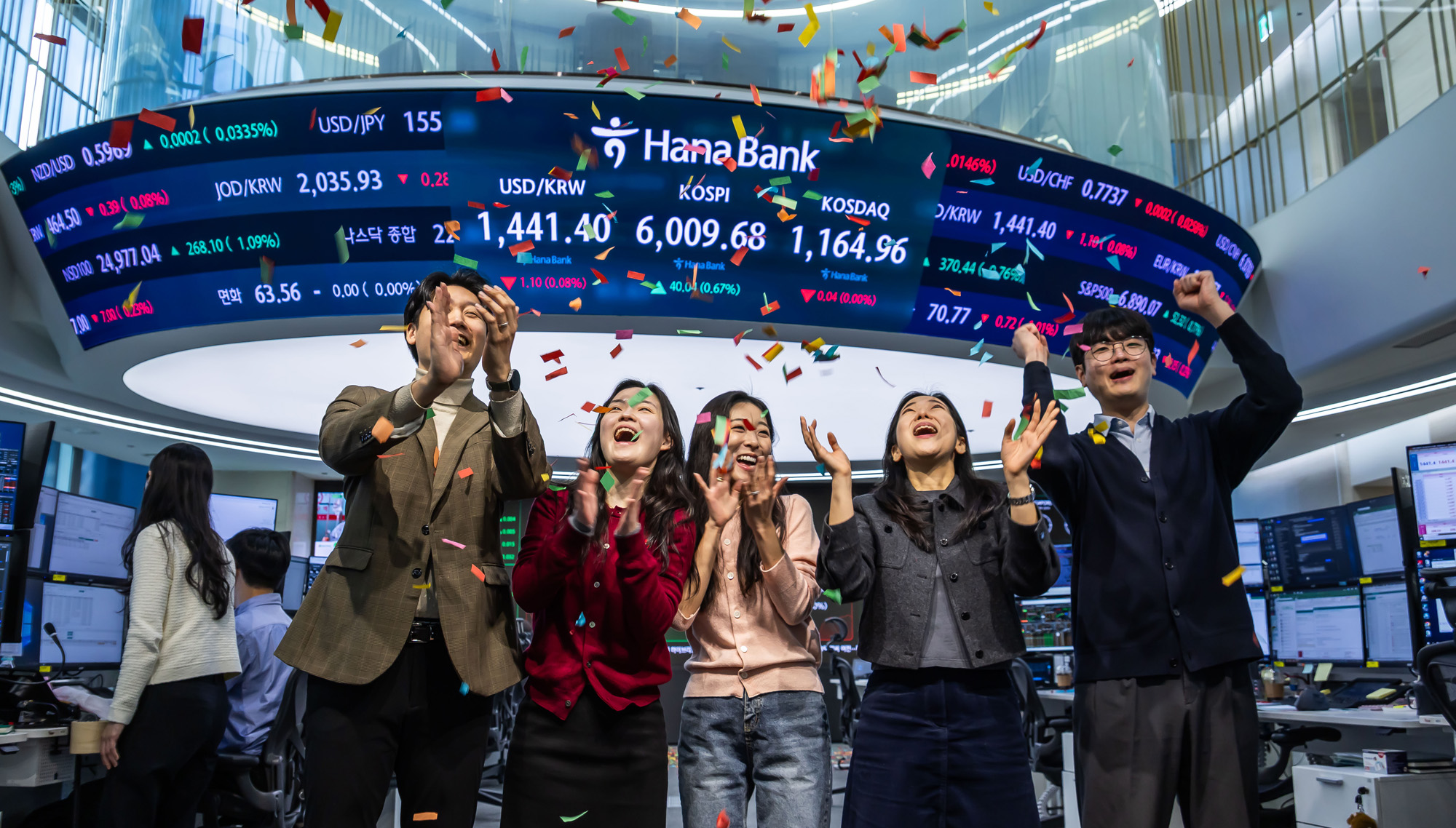 경제;주식;주가;코스피;코스피6000;KOSPI;KOSPI6000;코스피6000돌파;하나은행딜링룸