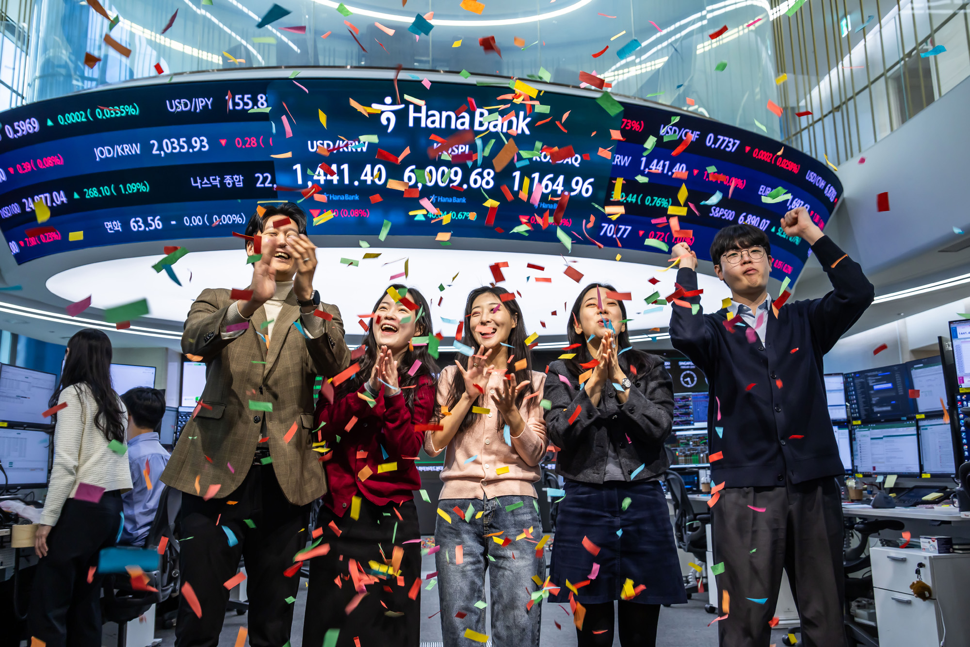 경제;주식;주가;코스피;코스피6000;KOSPI;KOSPI6000;코스피6000돌파;하나은행딜링룸