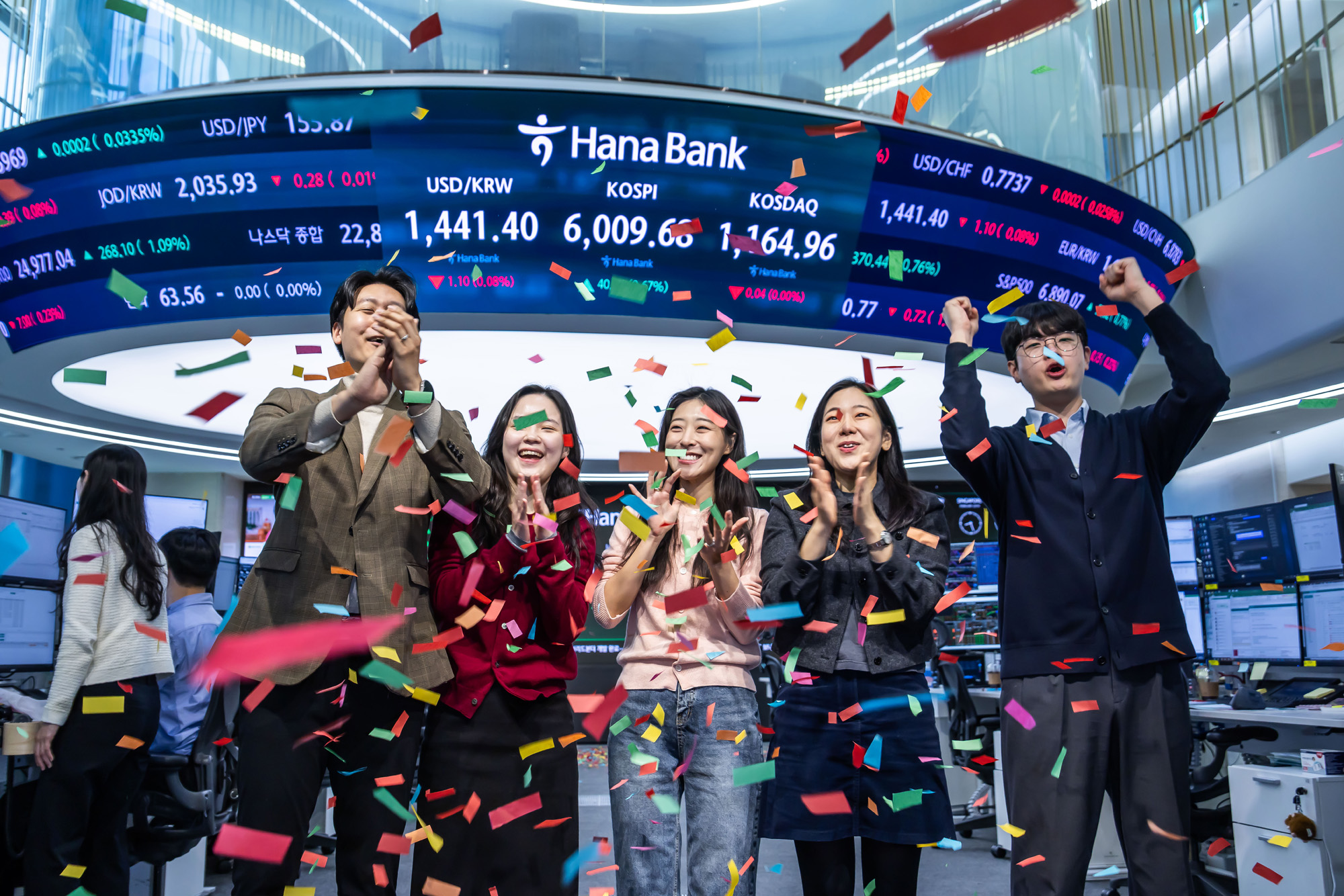 경제;주식;주가;코스피;코스피6000;KOSPI;KOSPI6000;코스피6000돌파;하나은행딜링룸