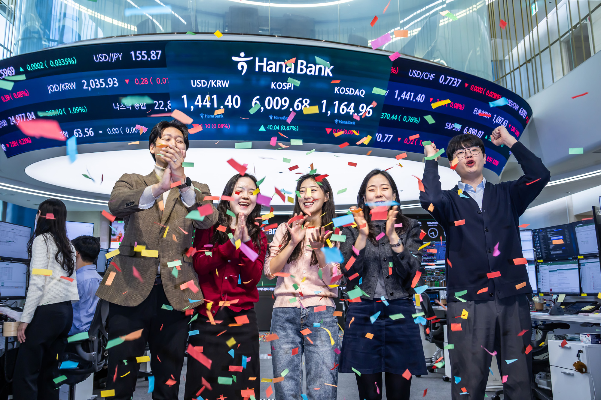 경제;주식;주가;코스피;코스피6000;KOSPI;KOSPI6000;코스피6000돌파;하나은행딜링룸