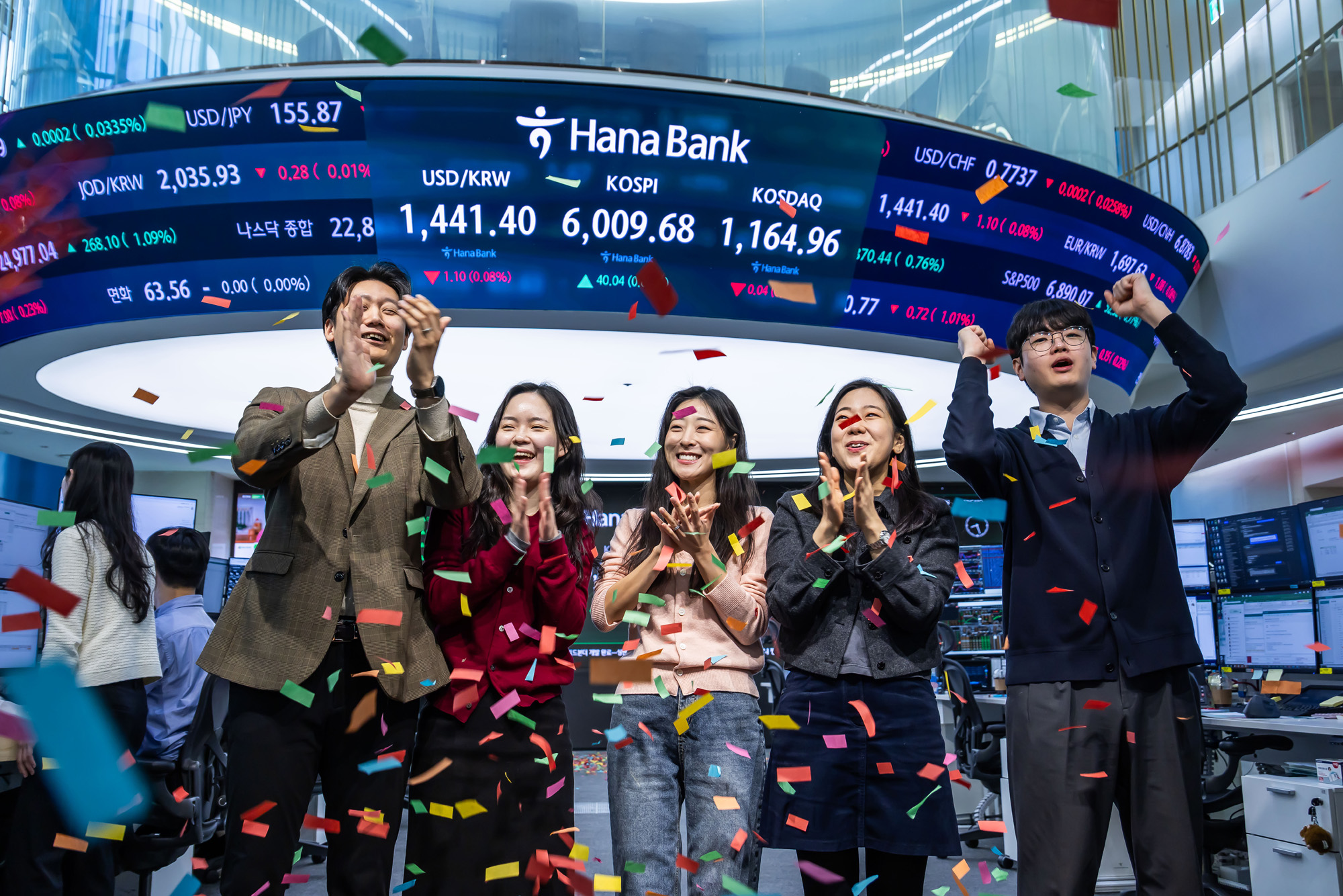 경제;주식;주가;코스피;코스피6000;KOSPI;KOSPI6000;코스피6000돌파;하나은행딜링룸