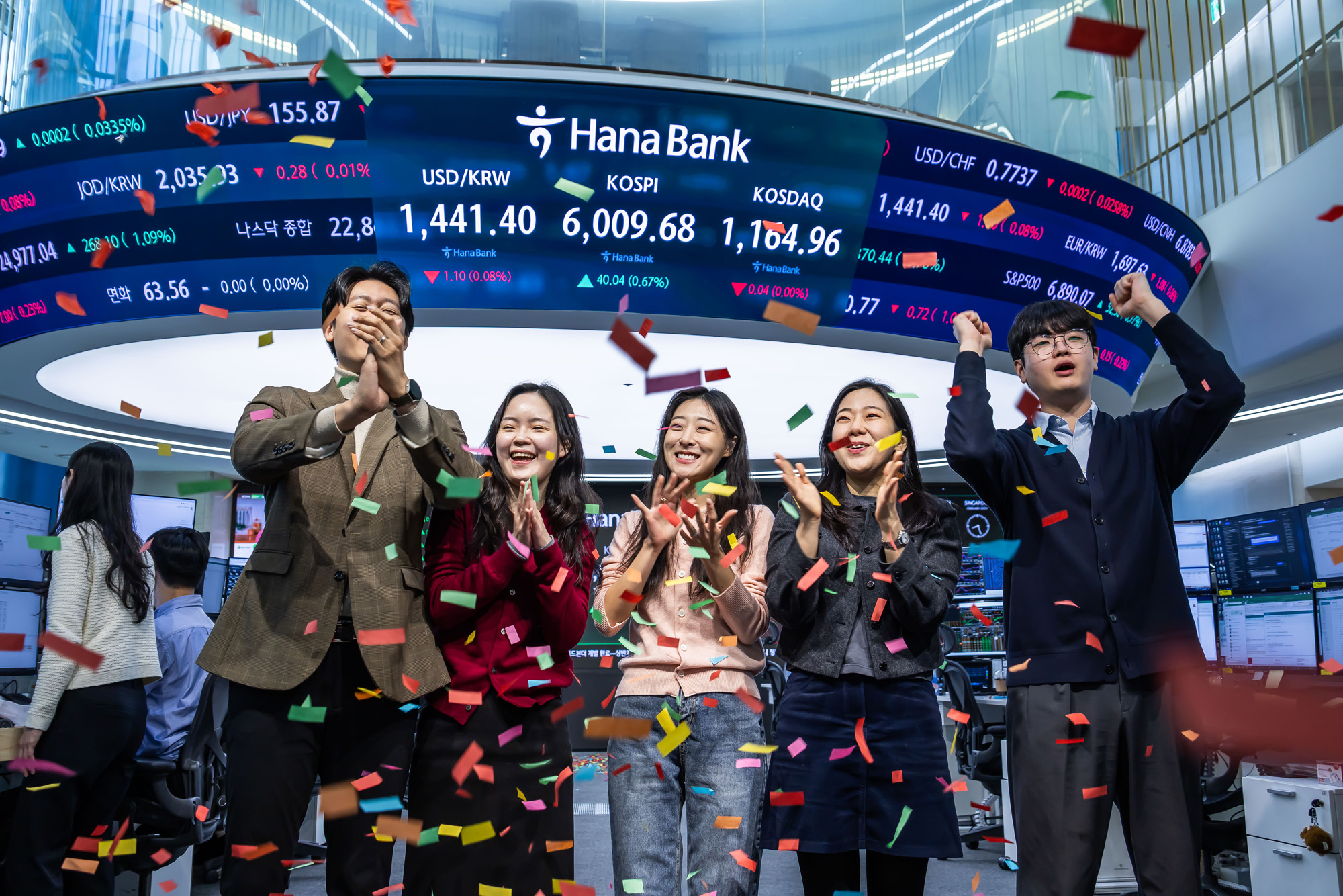 경제;주식;주가;코스피;코스피6000;KOSPI;KOSPI6000;코스피6000돌파;하나은행딜링룸