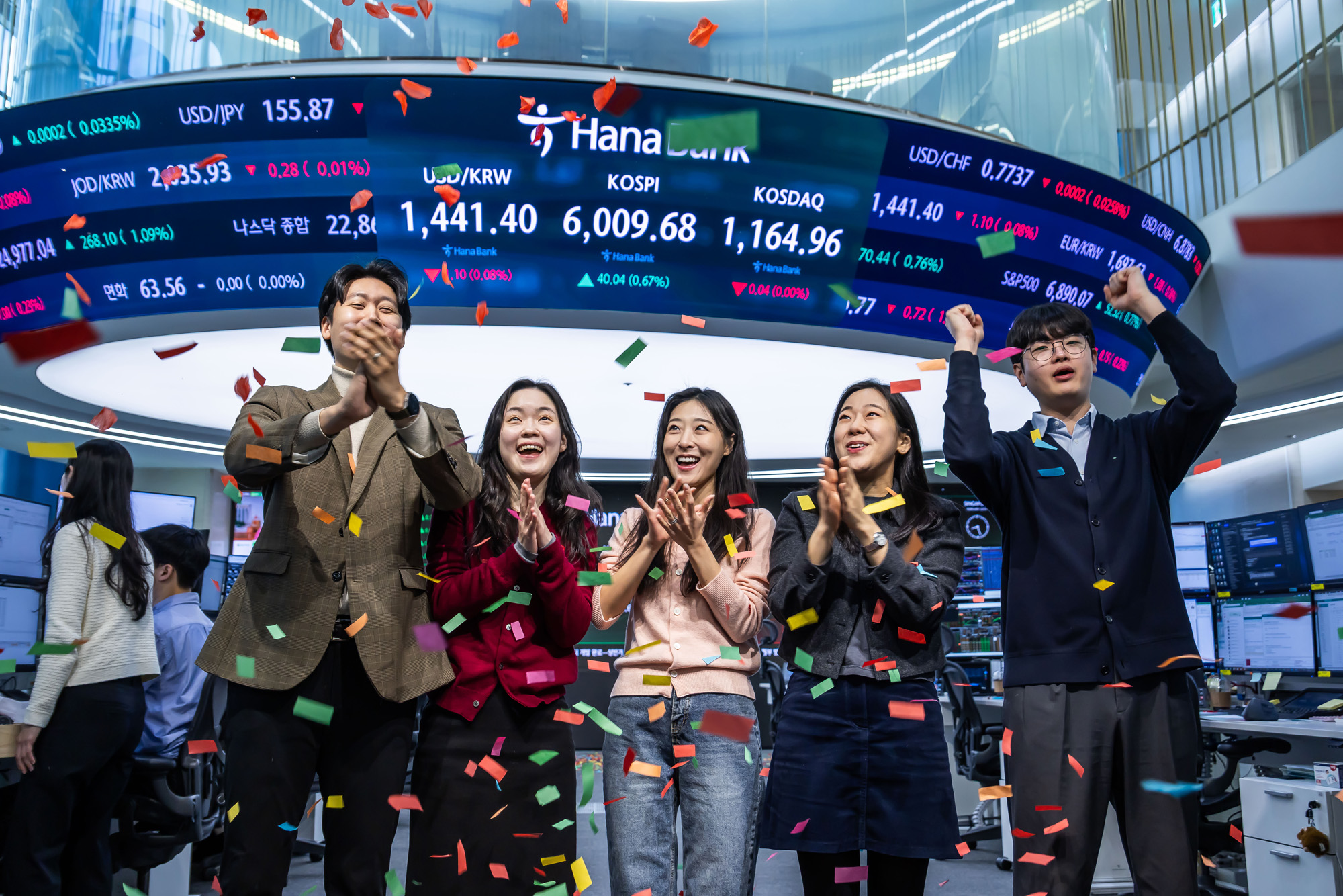 경제;주식;주가;코스피;코스피6000;KOSPI;KOSPI6000;코스피6000돌파;하나은행딜링룸