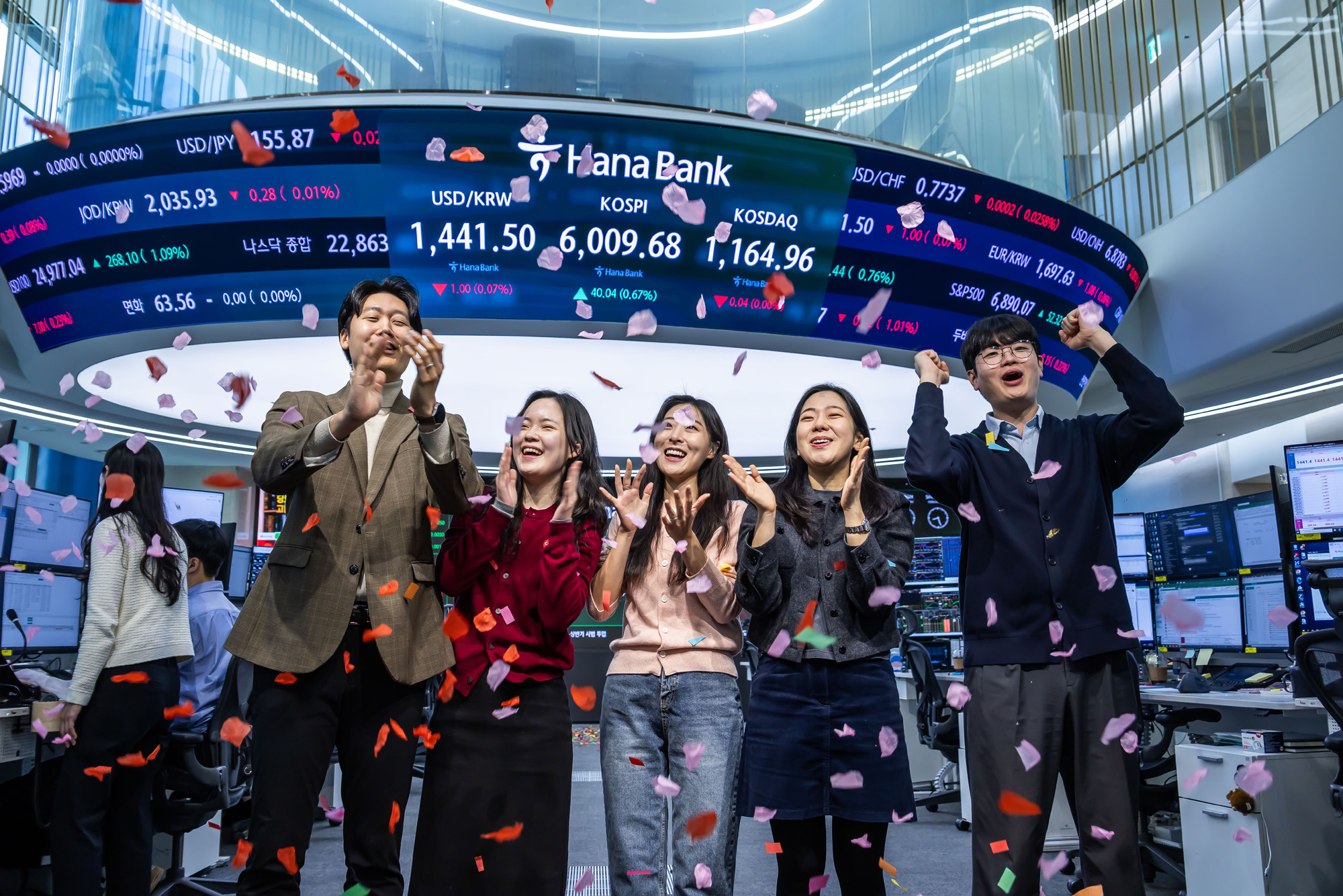 경제;주식;주가;코스피;코스피6000;KOSPI;KOSPI6000;코스피6000돌파;하나은행딜링룸