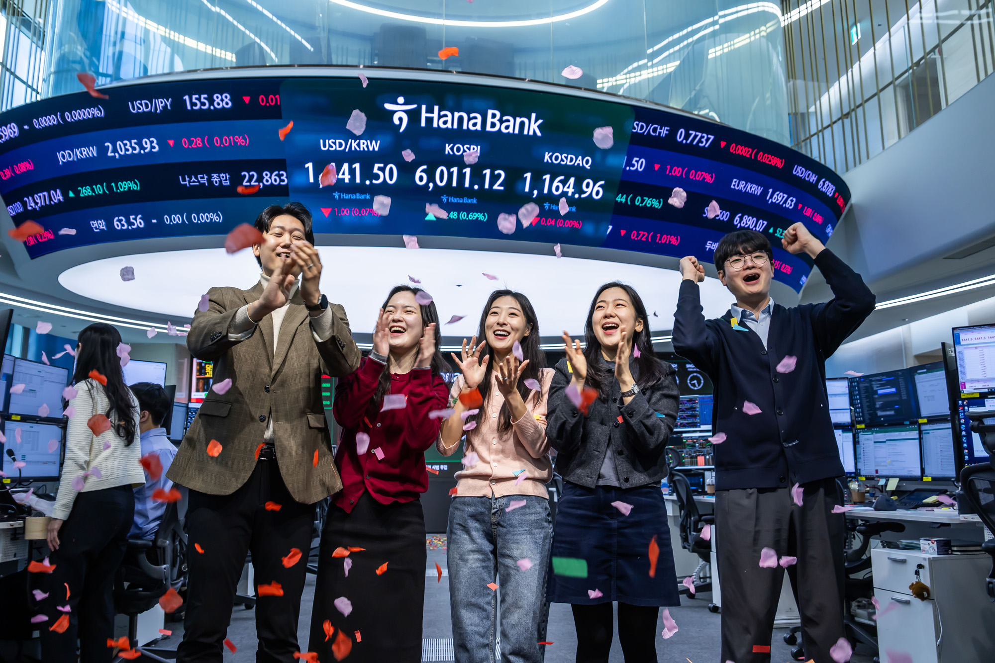 경제;주식;주가;코스피;코스피6000;KOSPI;KOSPI6000;코스피6000돌파;하나은행딜링룸