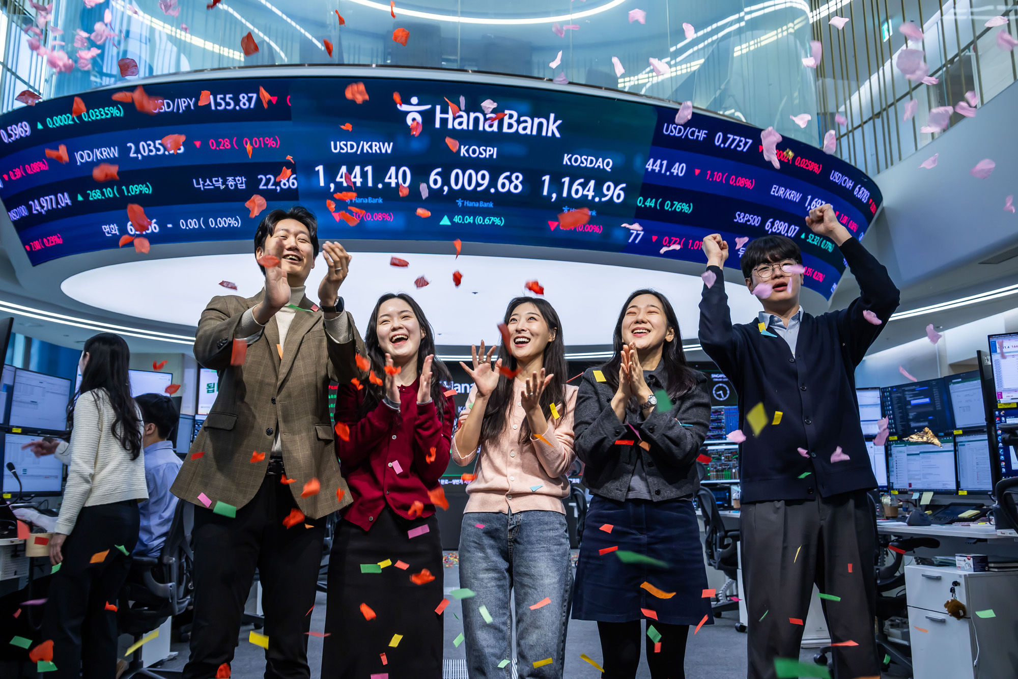 경제;주식;주가;코스피;코스피6000;KOSPI;KOSPI6000;코스피6000돌파;하나은행딜링룸