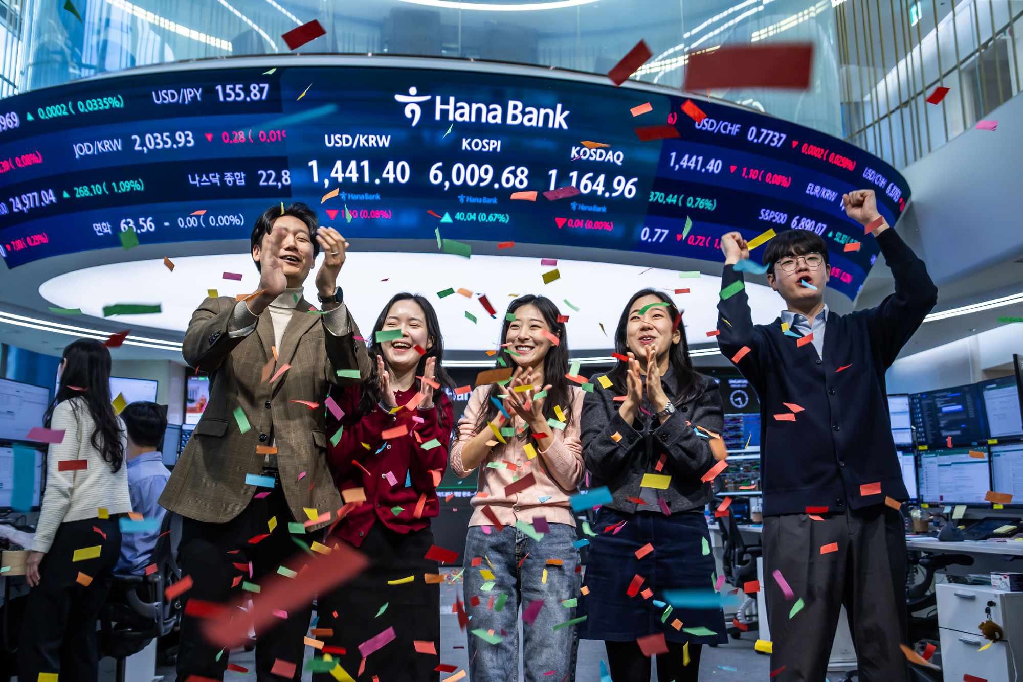 경제;주식;주가;코스피;코스피6000;KOSPI;KOSPI6000;코스피6000돌파;하나은행딜링룸