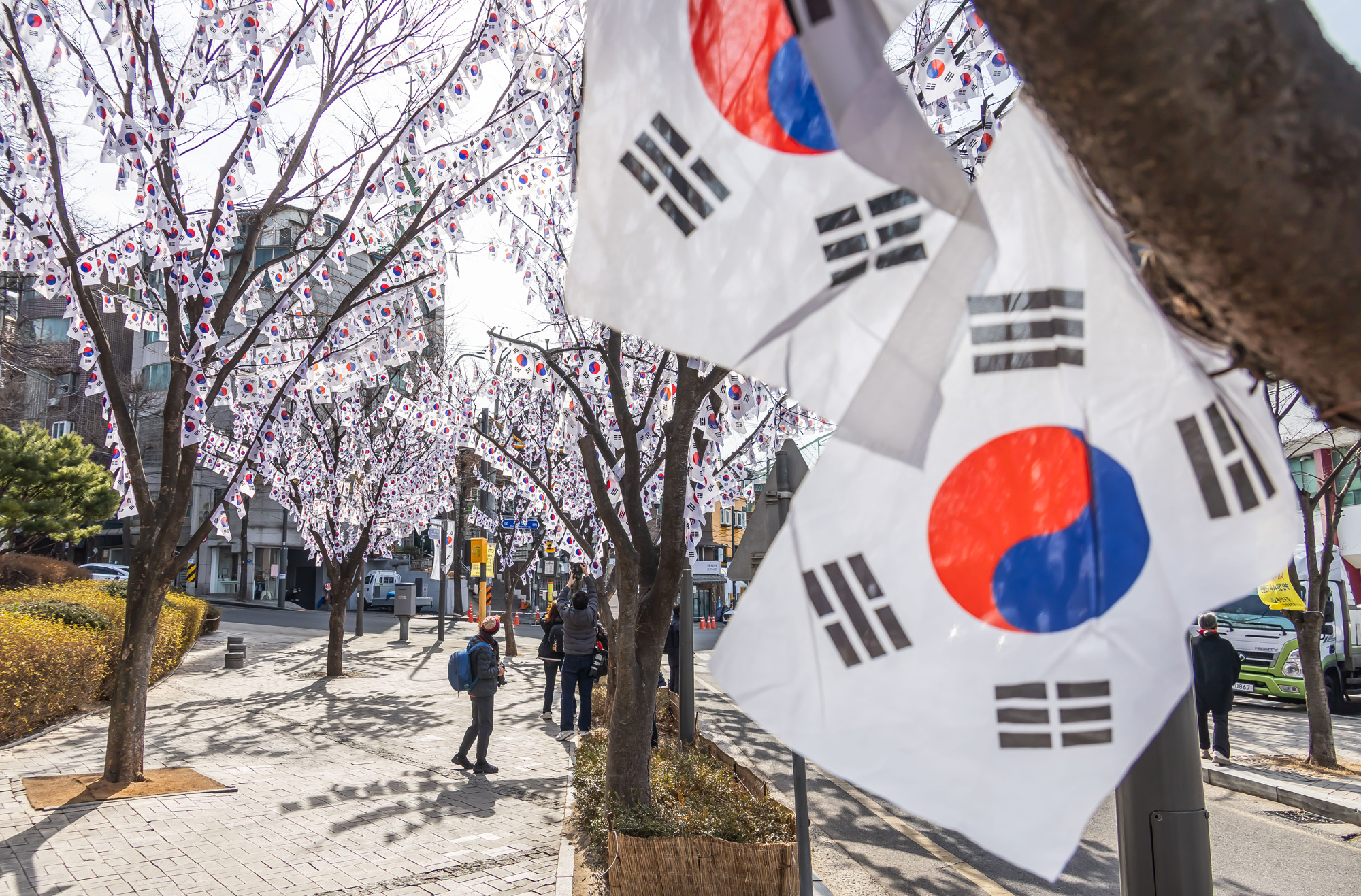 사회;공휴일;역사;3.1절;삼일절;삼일절태극기거리;효창공원태극기거리;3.1절태극기거리