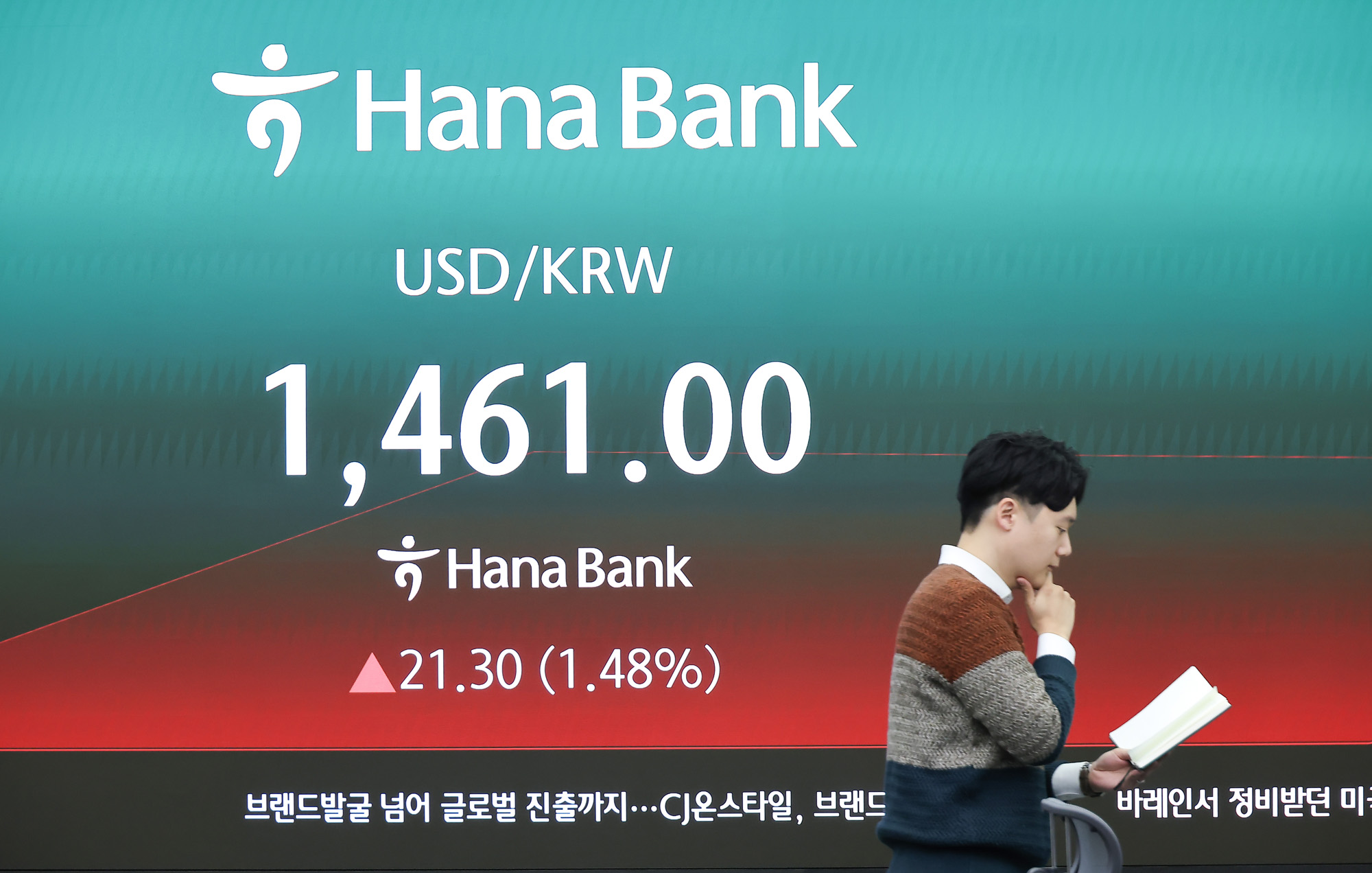 하나은행;딜링룸;외환;주식;이란;미국;공습;금융;증시;환율