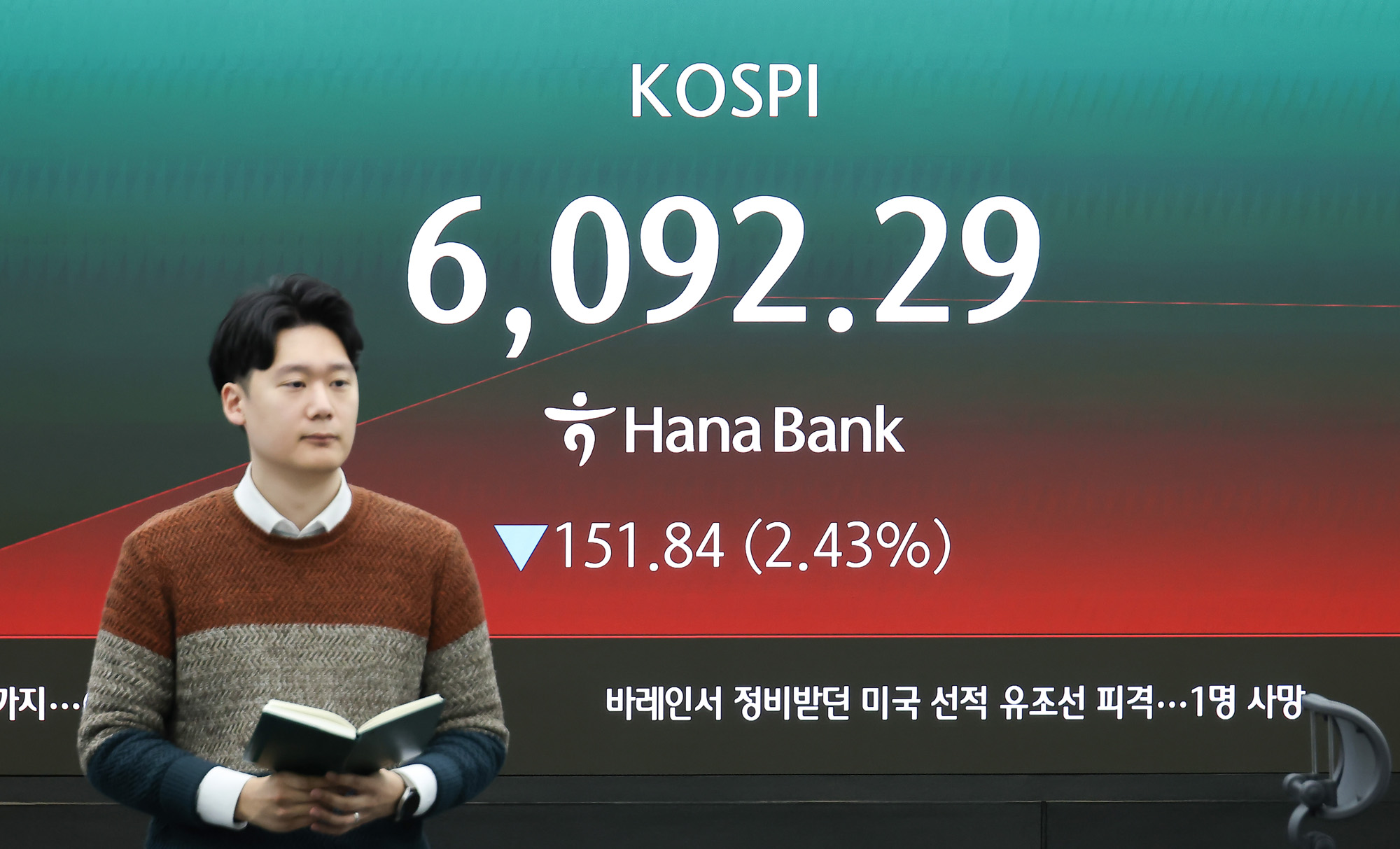 하나은행;딜링룸;외환;주식;이란;미국;공습;금융;증시;환율