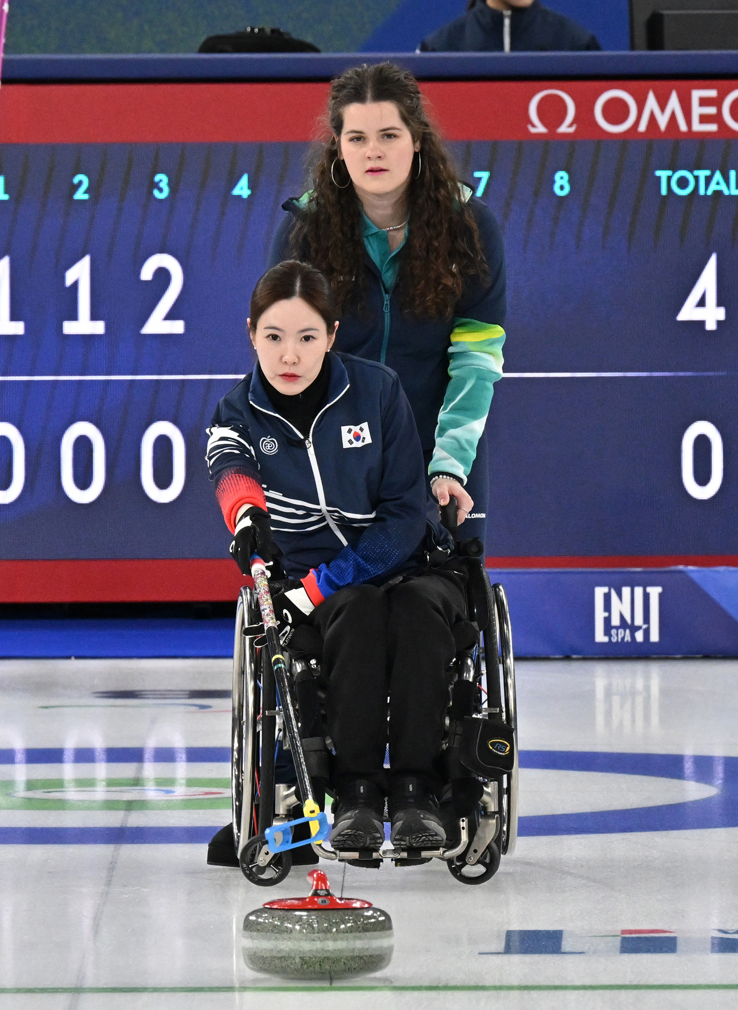 코르티나=사진공동취재단;2026 밀라노 코르티나 패럴림픽 휠체어컬링