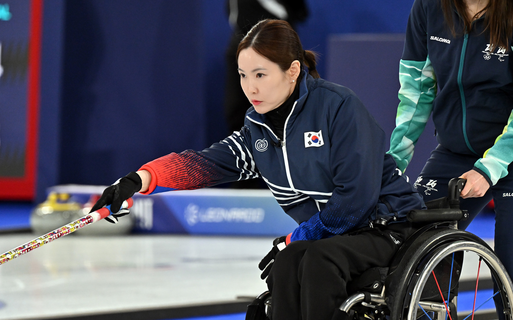 코르티나=사진공동취재단;2026 밀라노 코르티나 패럴림픽 휠체어컬링