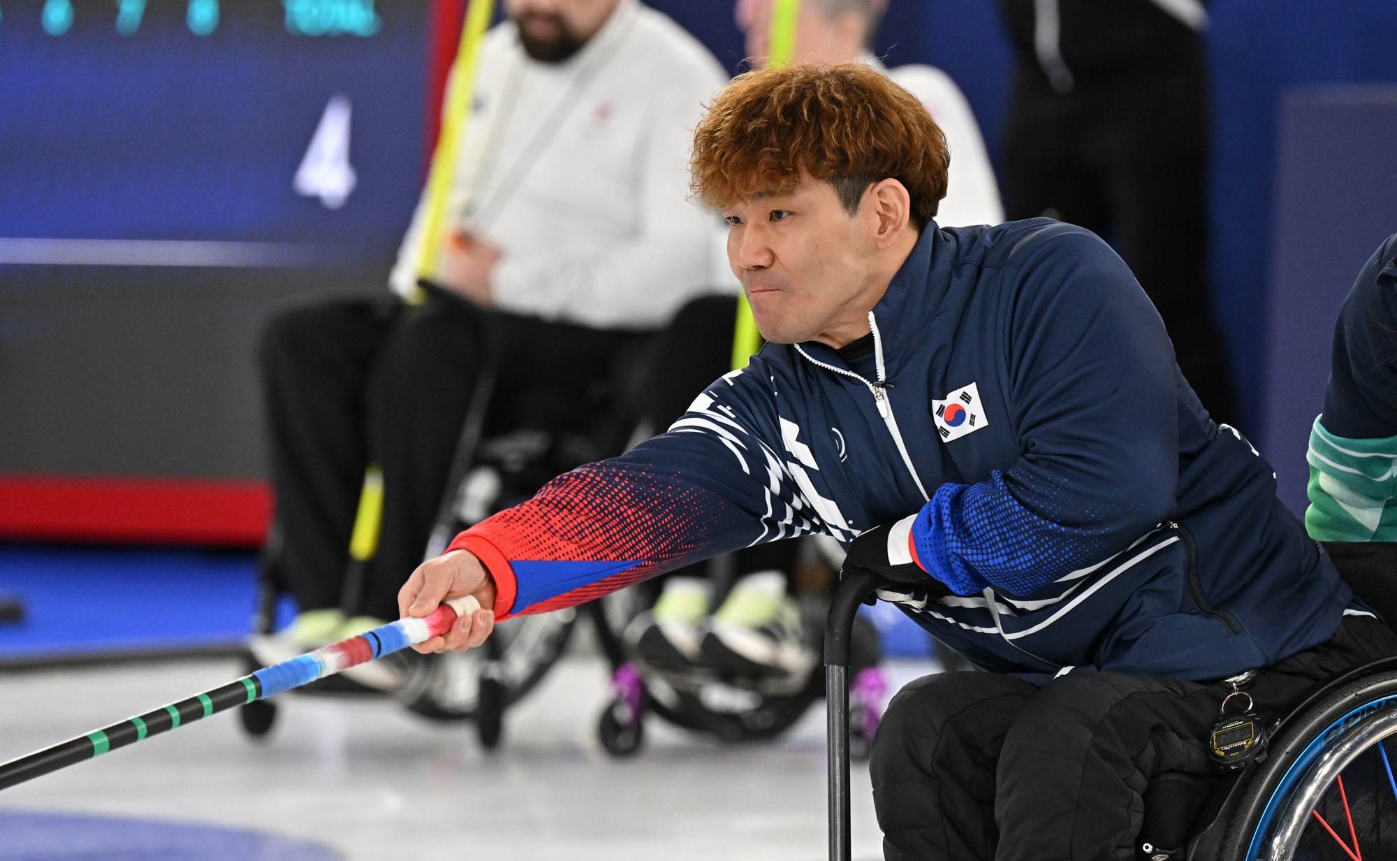 코르티나=사진공동취재단;2026 밀라노 코르티나 패럴림픽 휠체어컬링